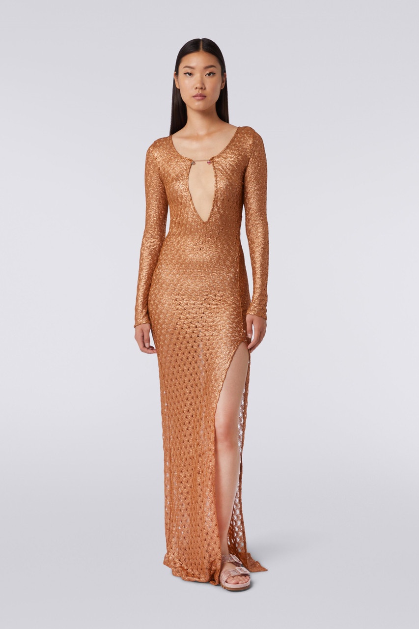 Coated Lace Cover Up - 1