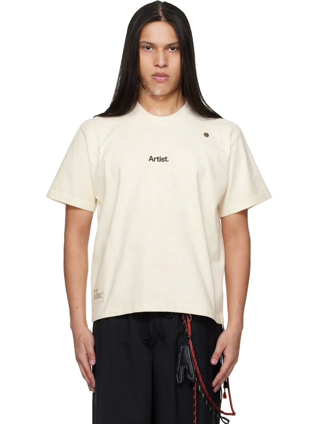 Off-White Birkenstock Edition 'The Artist' Aged T-shirt - 1