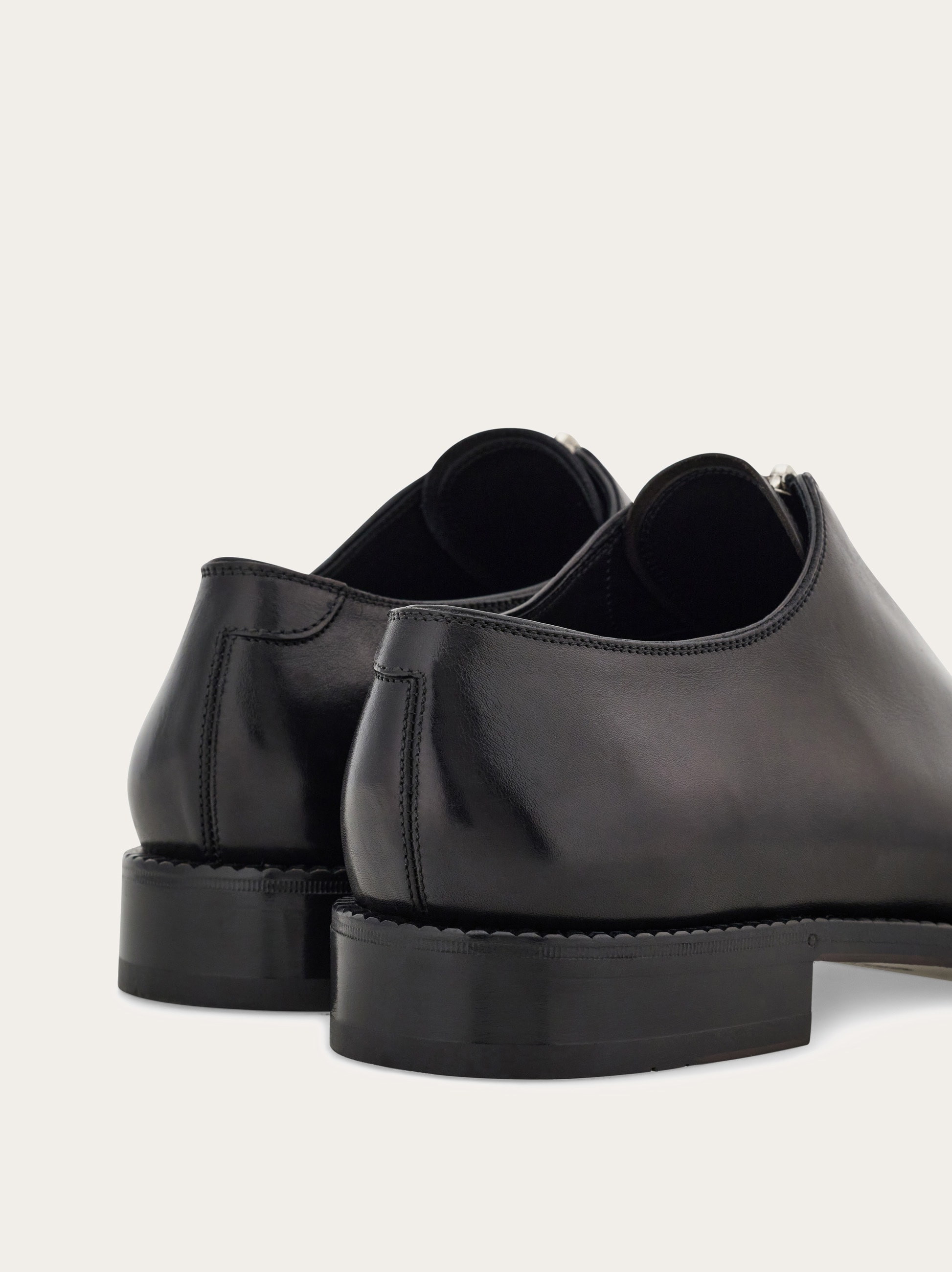 Derby shoe with zip detail - 4