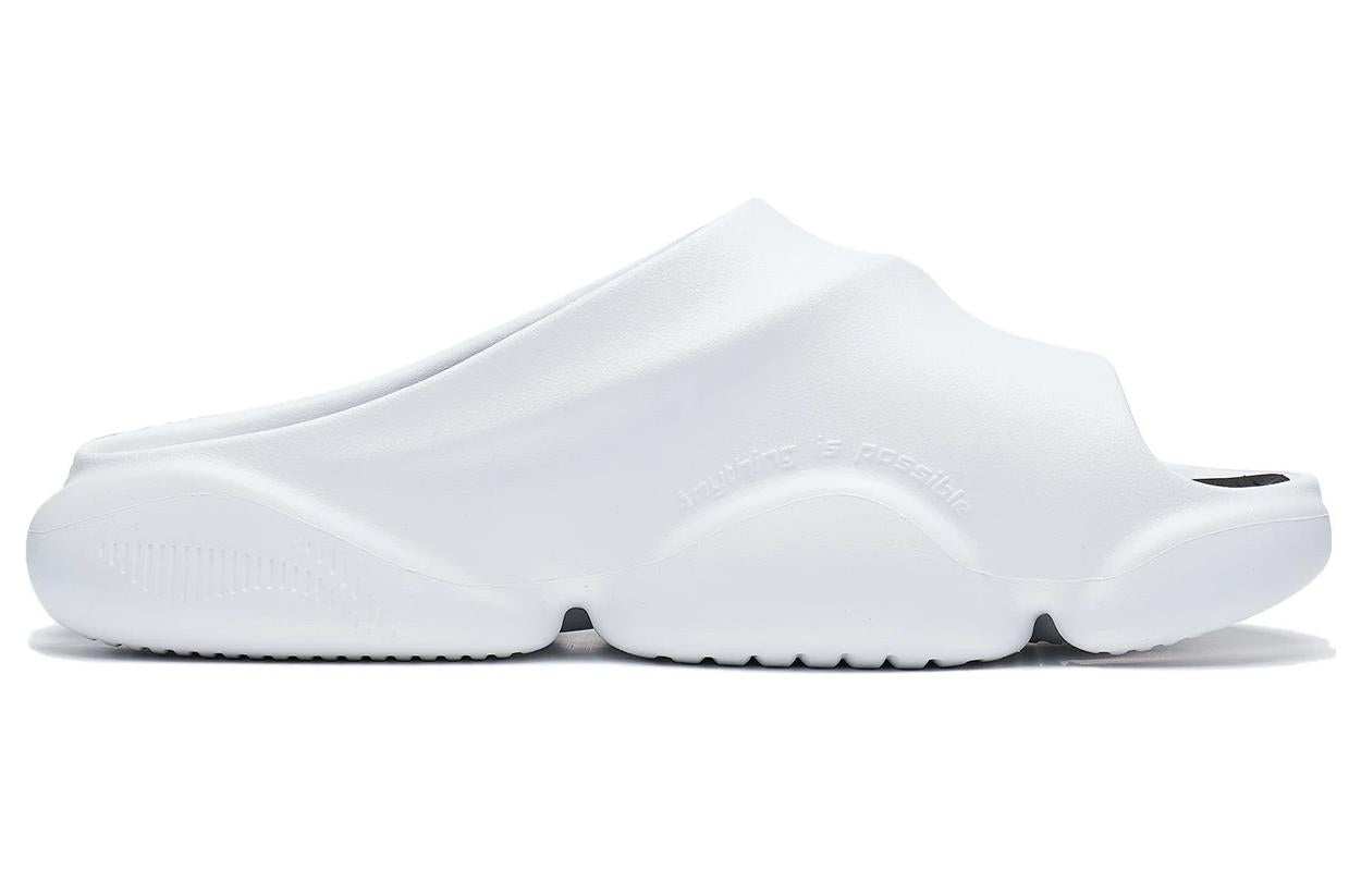 Li-Ning Badfive Speed 9 Slides 'White Black' ABTT003-1 - 3