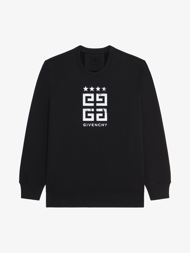 4G STARS SLIM FIT SWEATSHIRT IN FLEECE 1