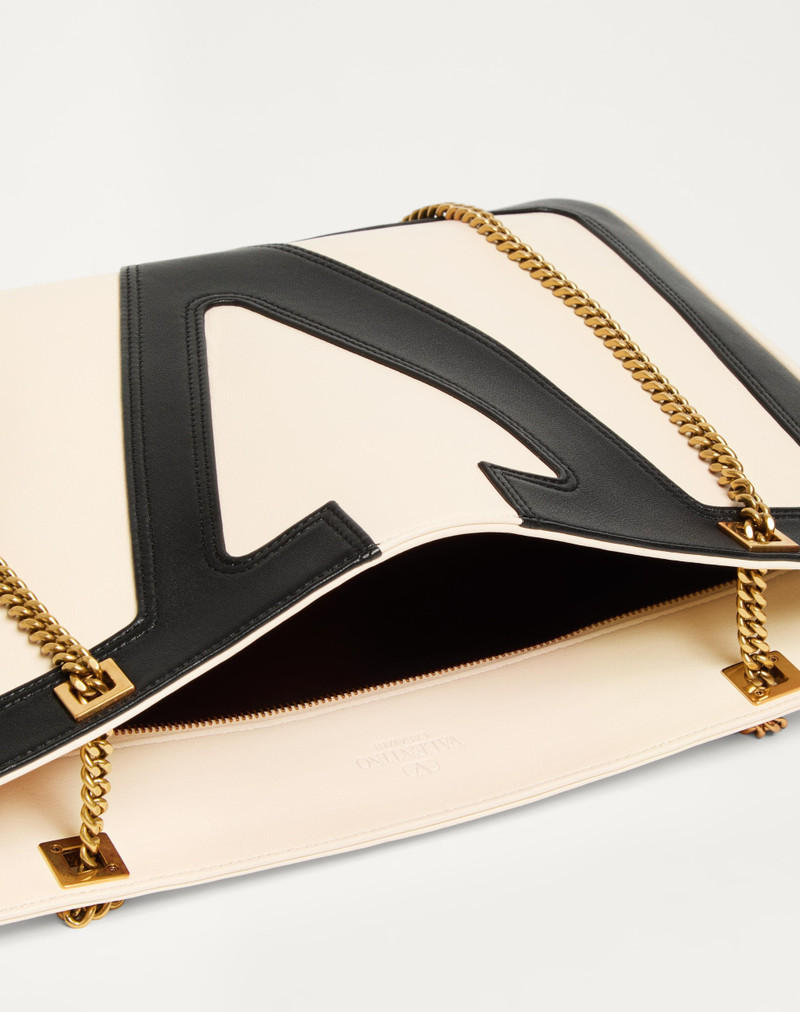 Valentino VALENTINO GARAVANI VIVA SUPERSTAR MEDIUM NAPPA LEATHER SHOPPING BAG outlook