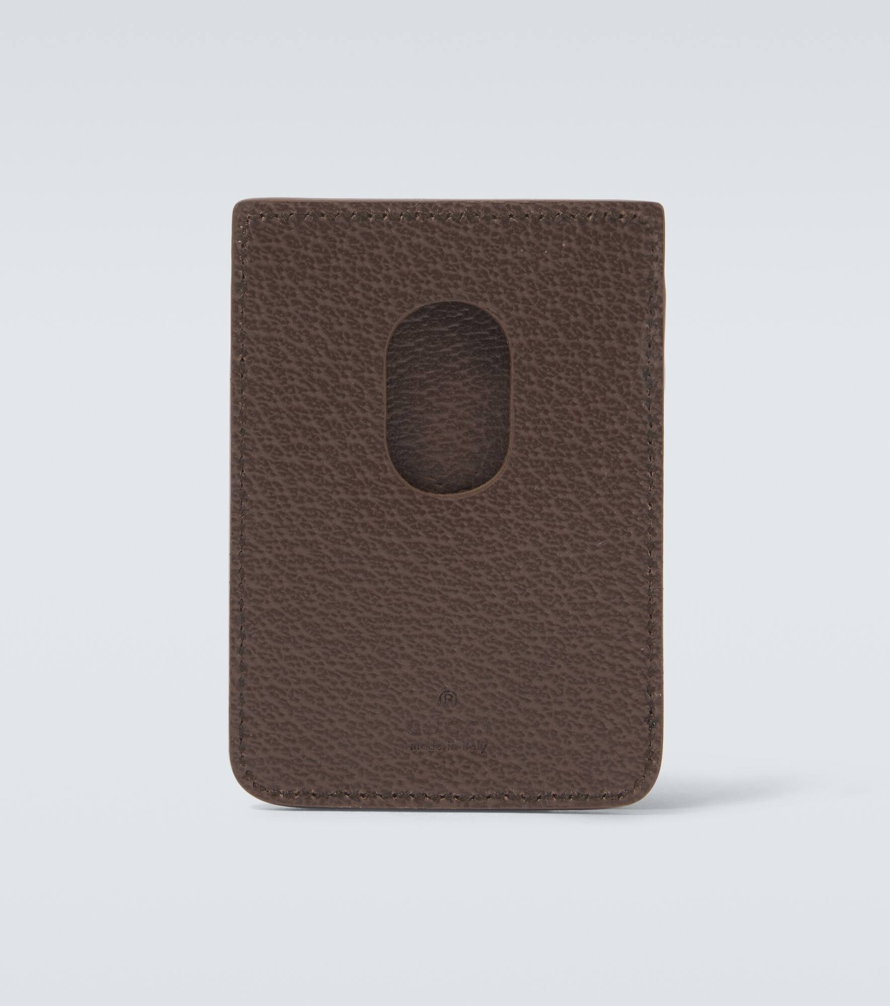 GG Canvas card holder - 2