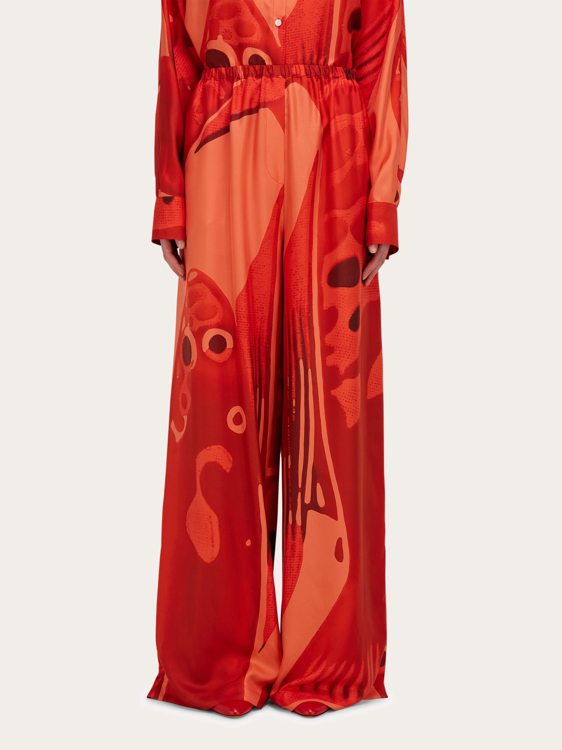 Silk palazzo trouser - 2