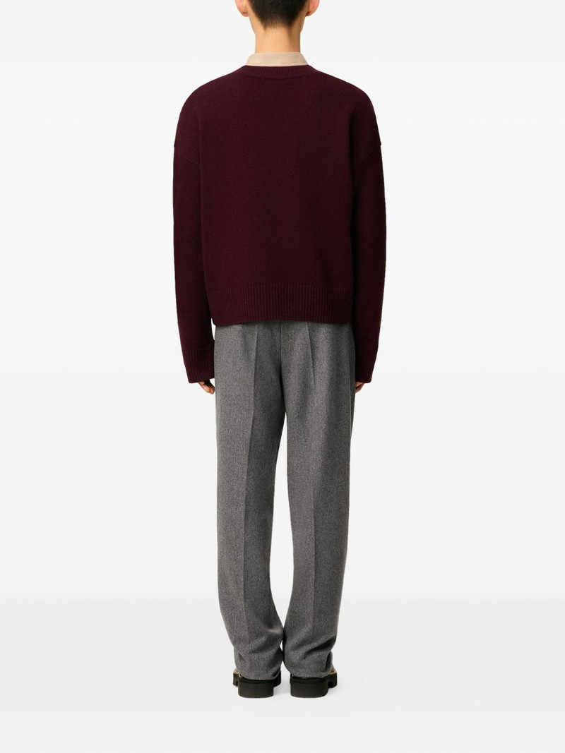 Ami De Coeur V-Neck wool sweater 3
