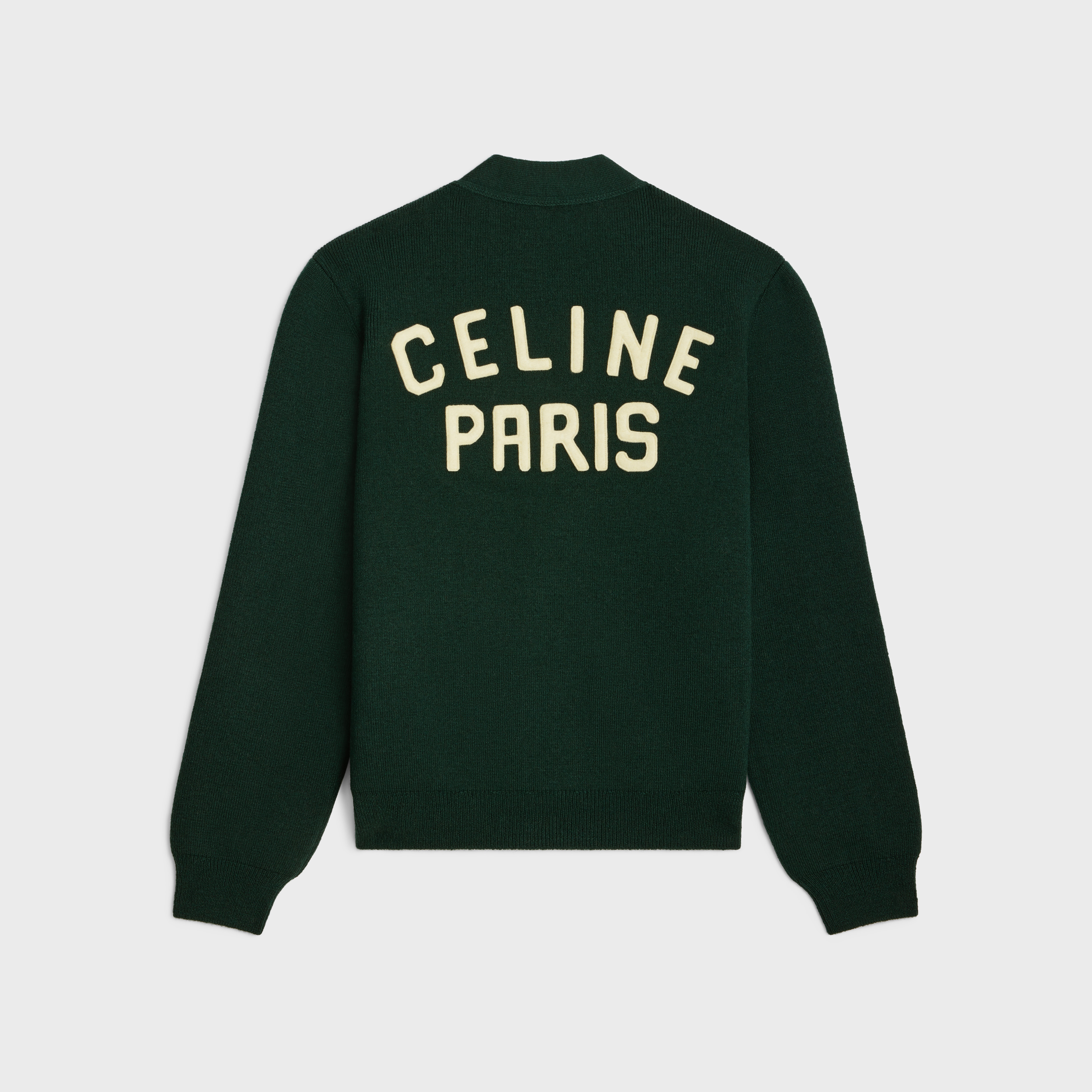 celine paris cardigan in wool - 2