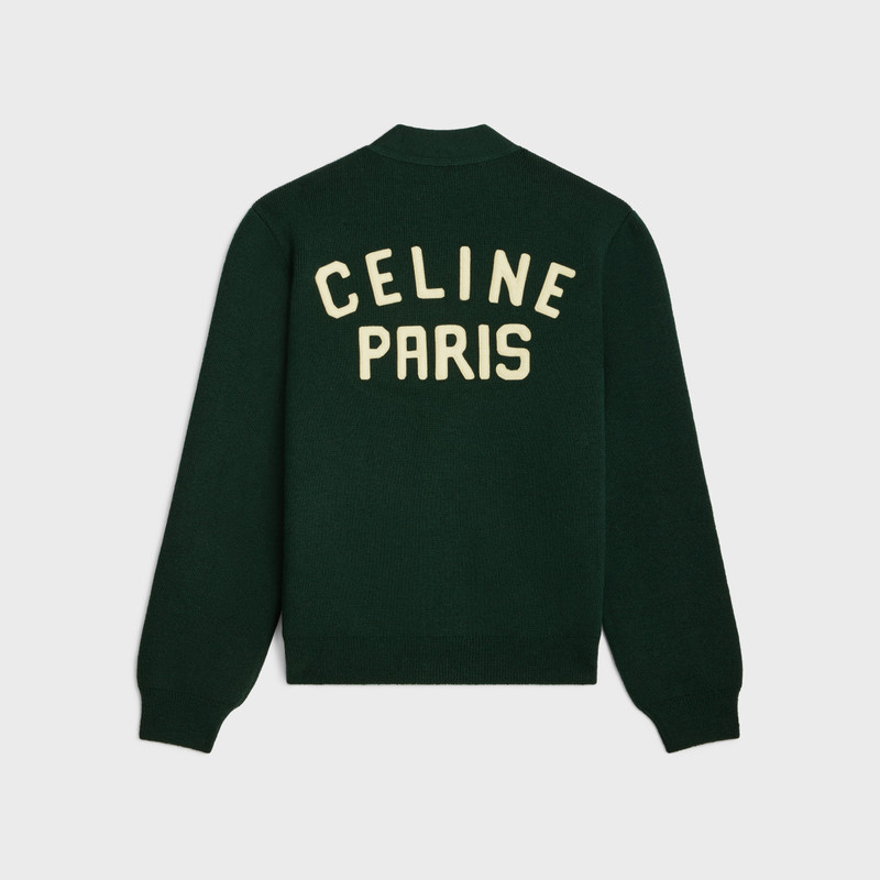 CELINE celine paris cardigan in wool outlook