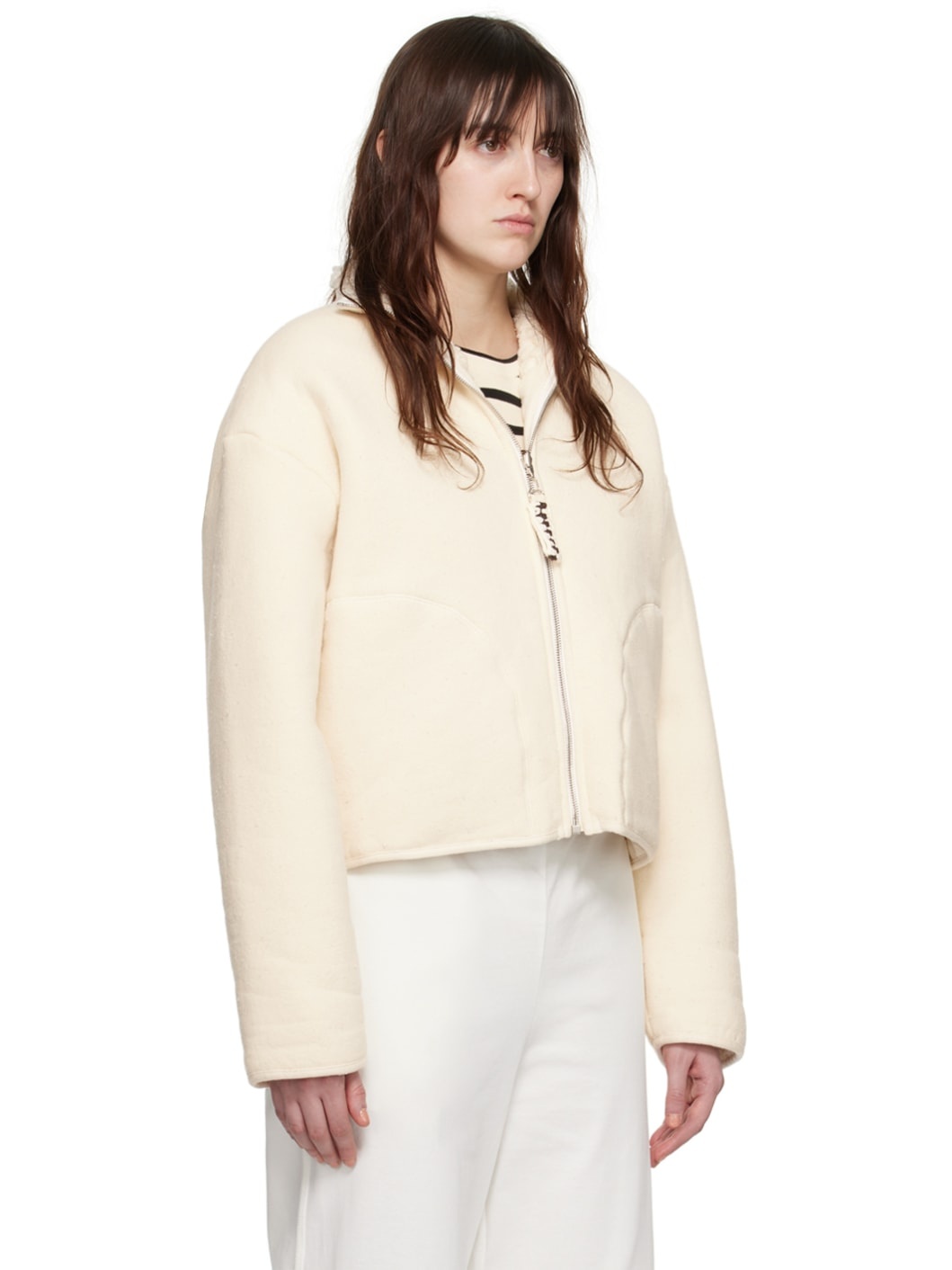 Off-White Stand Collar Jacket - 2