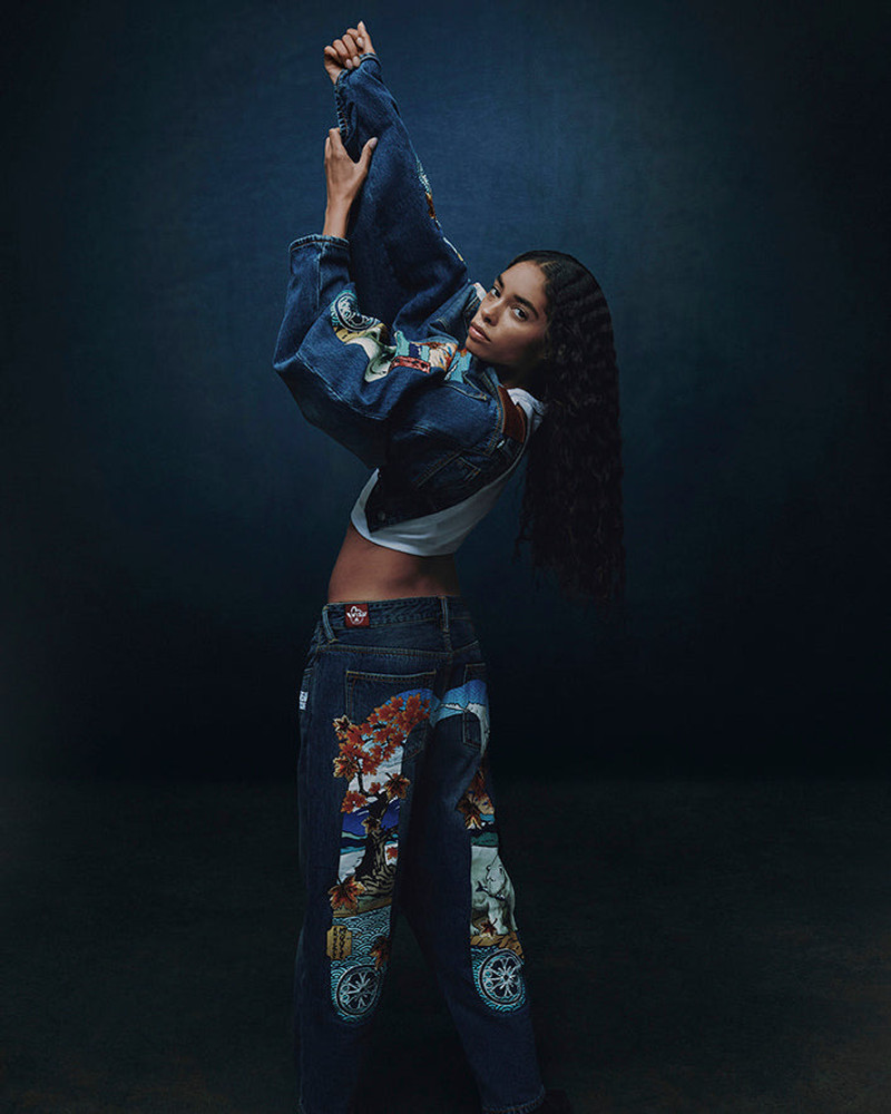 EVISU X MOOSE KNUCKLES Ukiyo-e Jeans 4