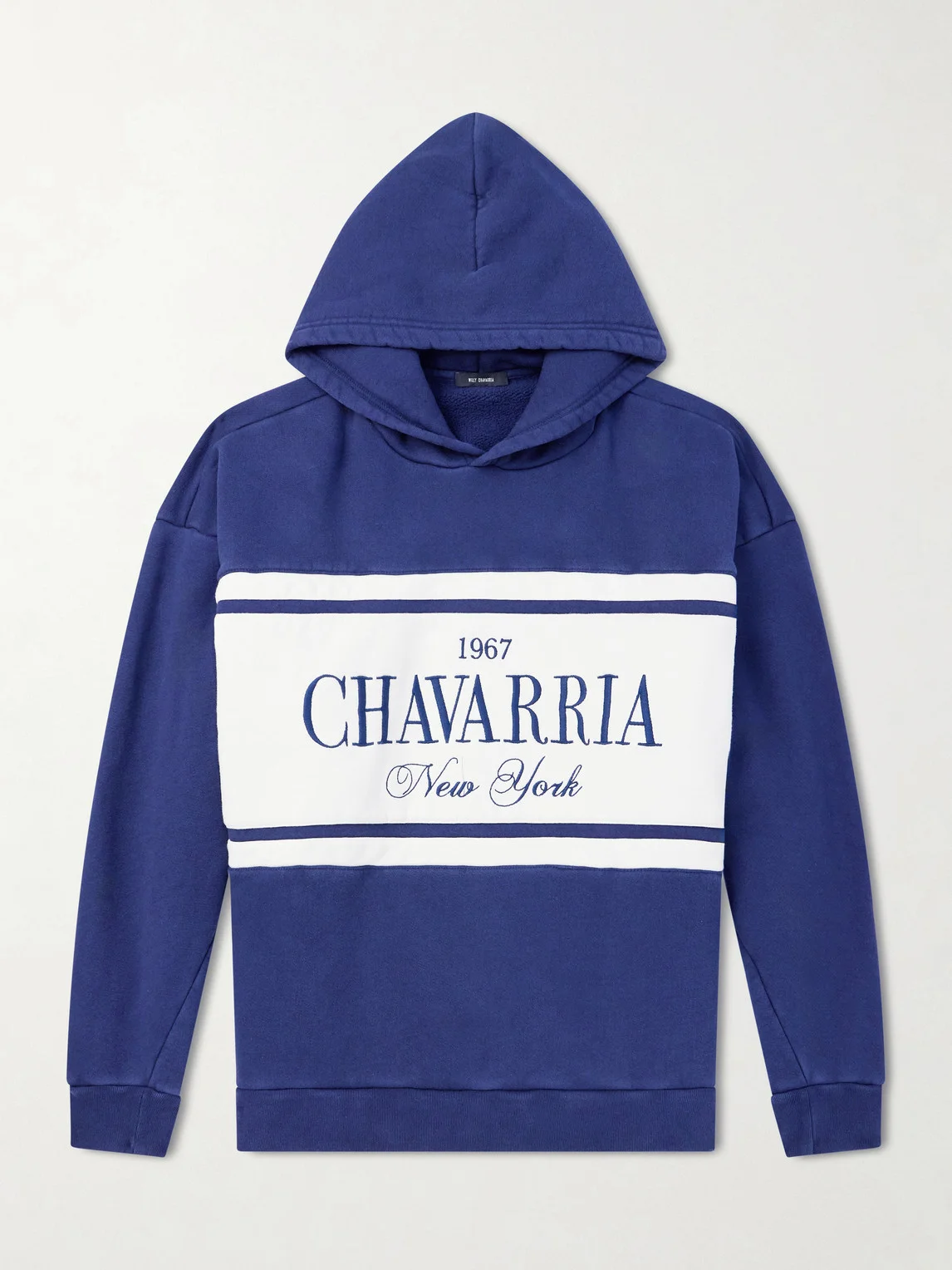 Gilroy Logo-Embroidered Cotton-Jersey Hoodie - 1