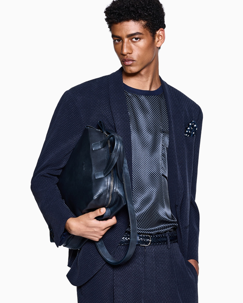 CUPRO BLEND JACQUARD SUIT 3