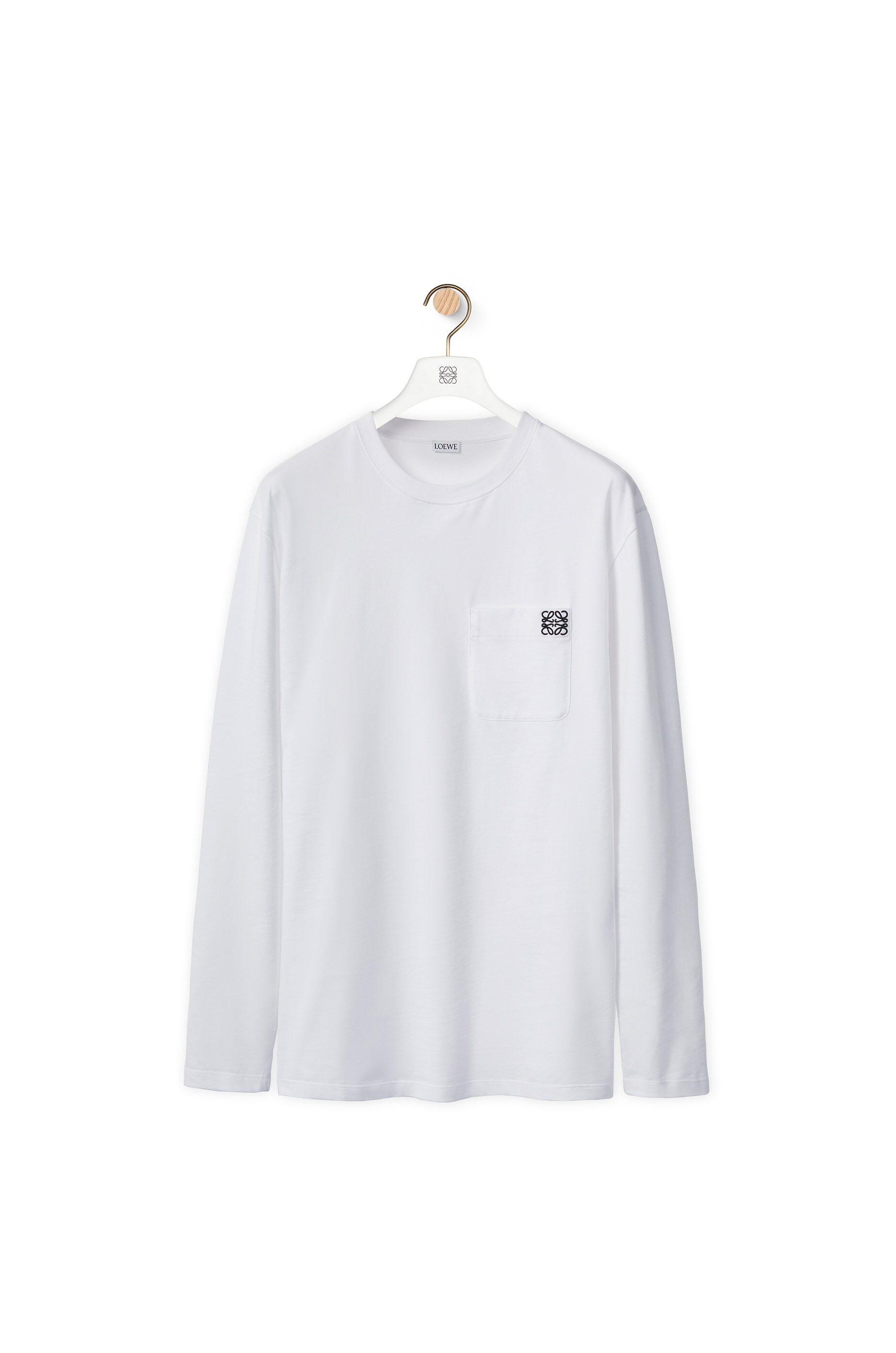 Anagram long sleeve T-shirt in cotton - 1