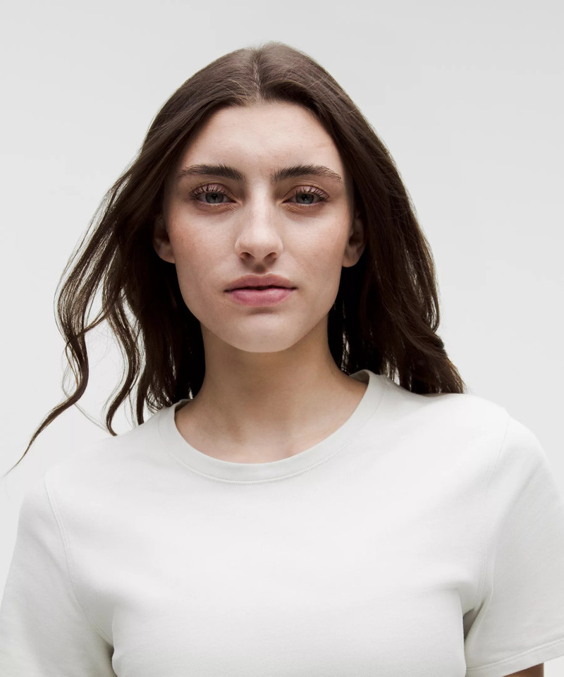 Tie-Hem Heavyweight Cotton T-Shirt 4