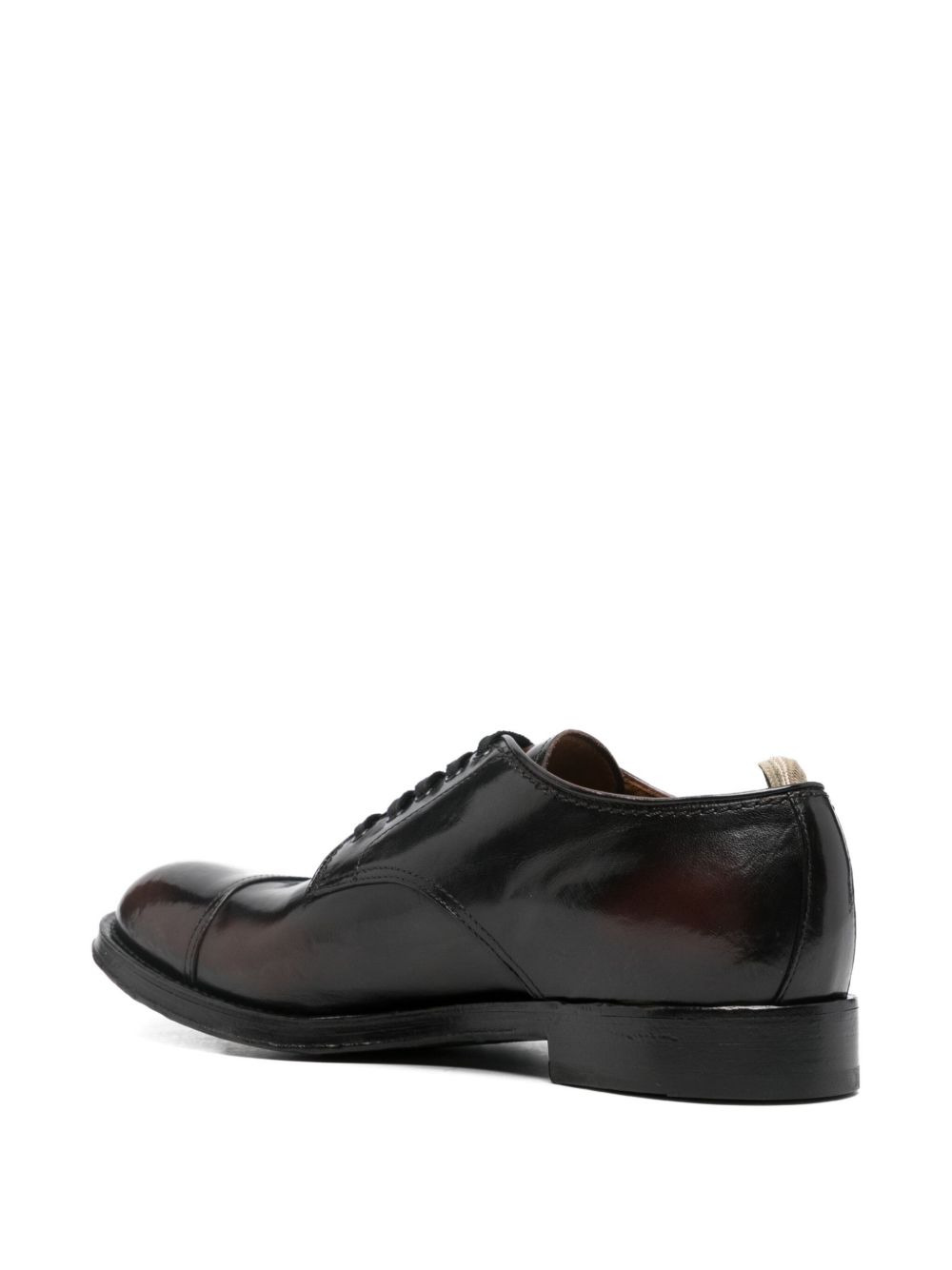 leather derby shoes - 3