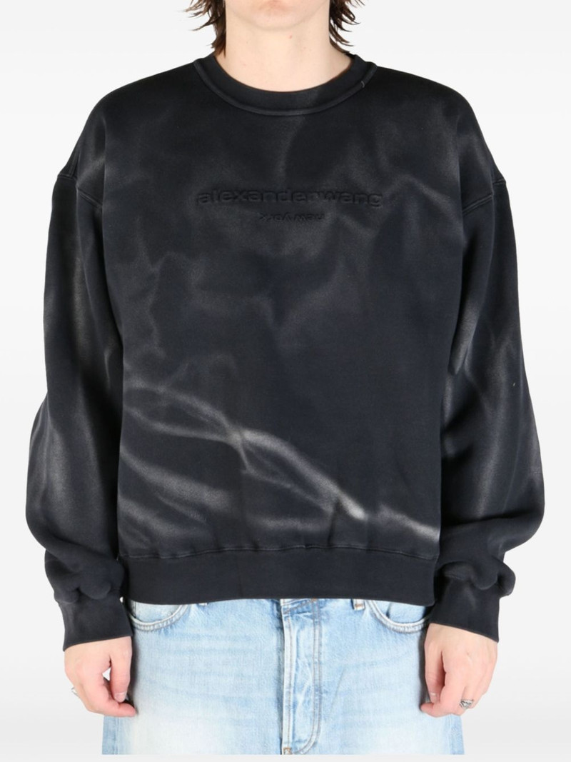 Alexander Wang logo sweater outlook