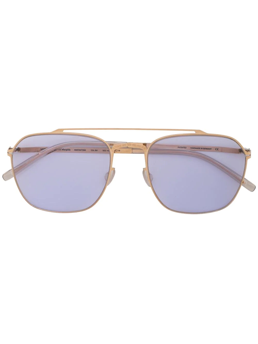 x Maison Margiela square-frame sunglasses - 1