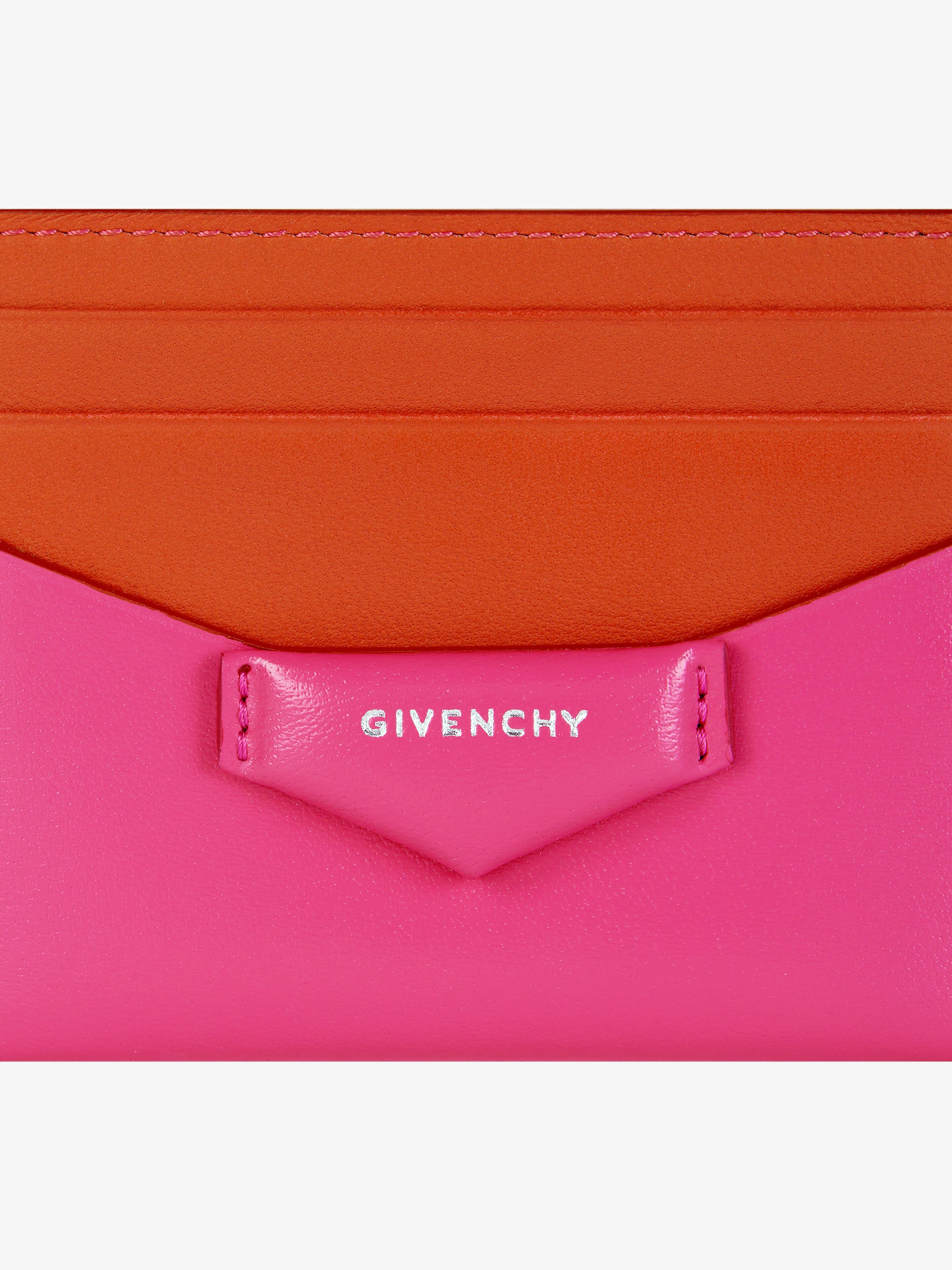 ANTIGONA CARD HOLDER IN BOX LEATHER - 3