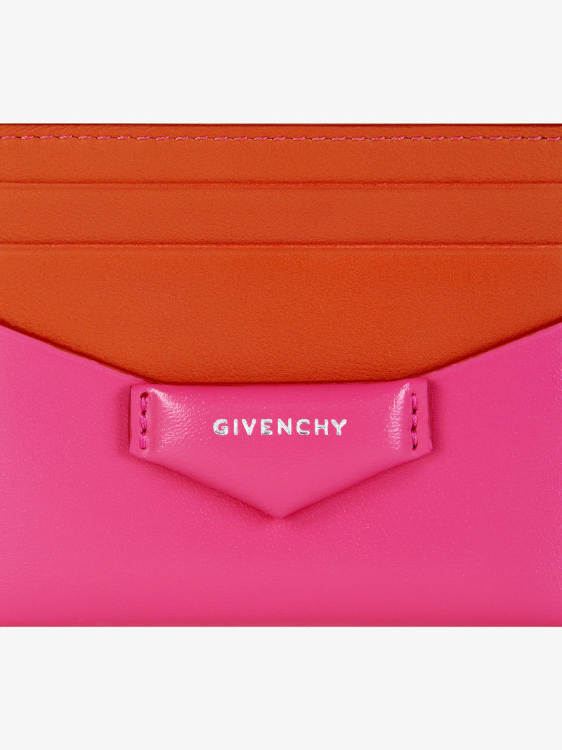 ANTIGONA CARD HOLDER IN BOX LEATHER 3