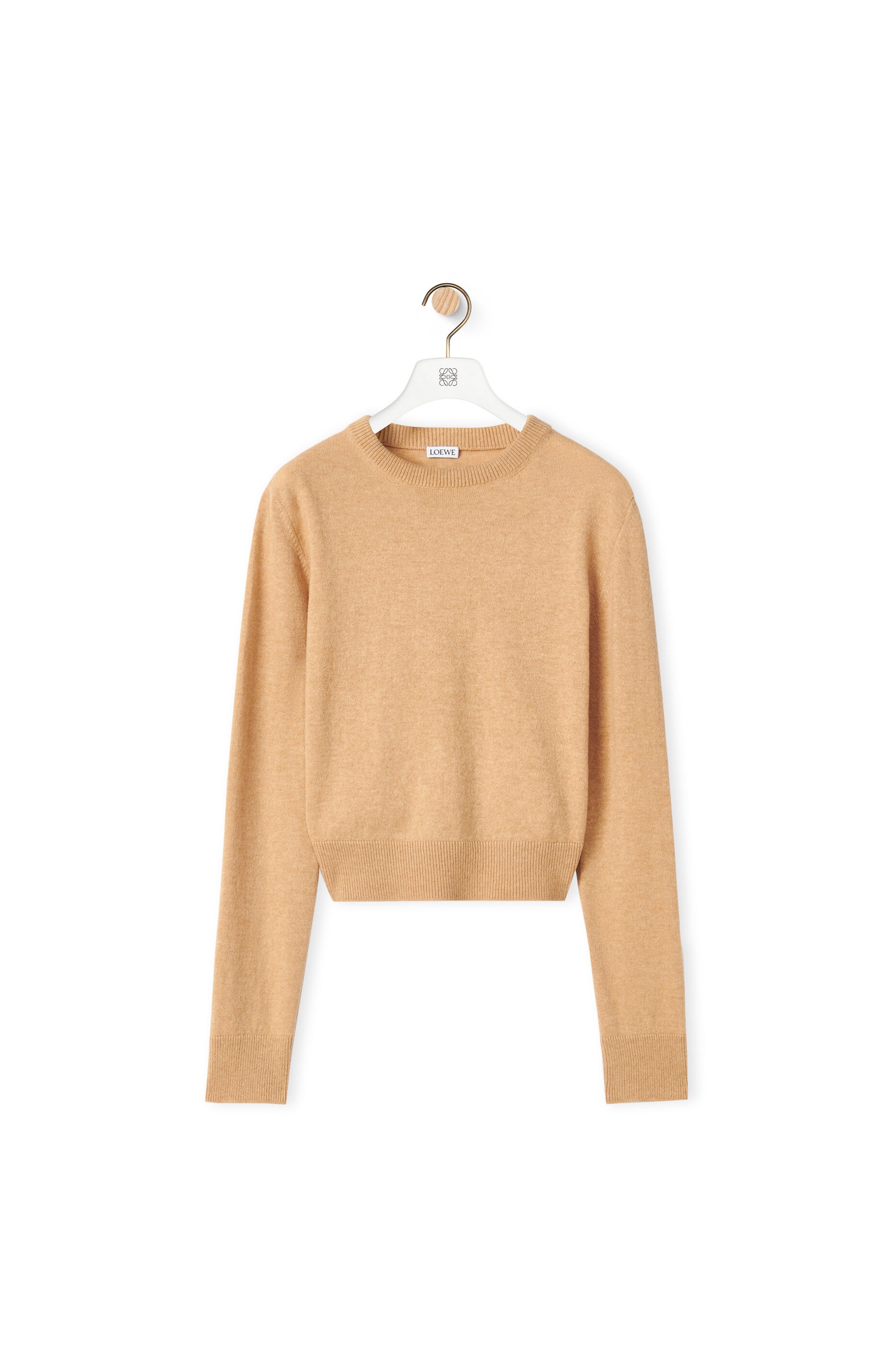 Twisted sweater in wool - 1
