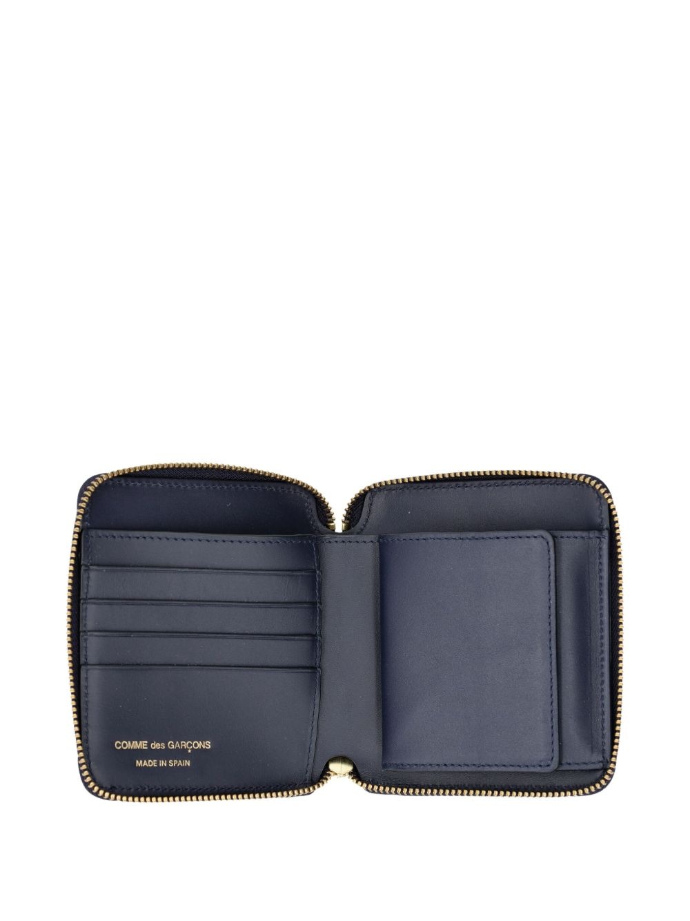 zipped leather wallet - 3