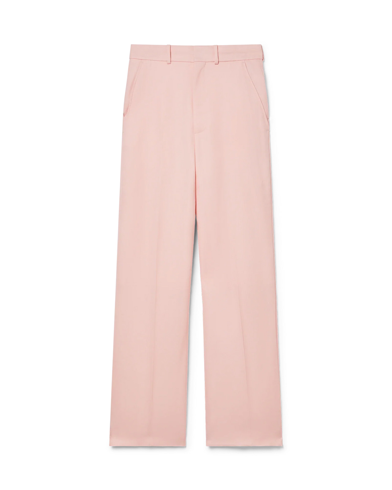 Pink Flare Trousers - 1