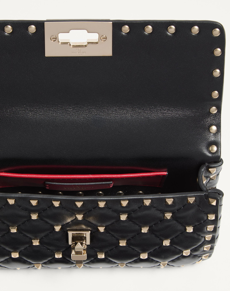 SMALL NAPPA ROCKSTUD SPIKE BAG 5