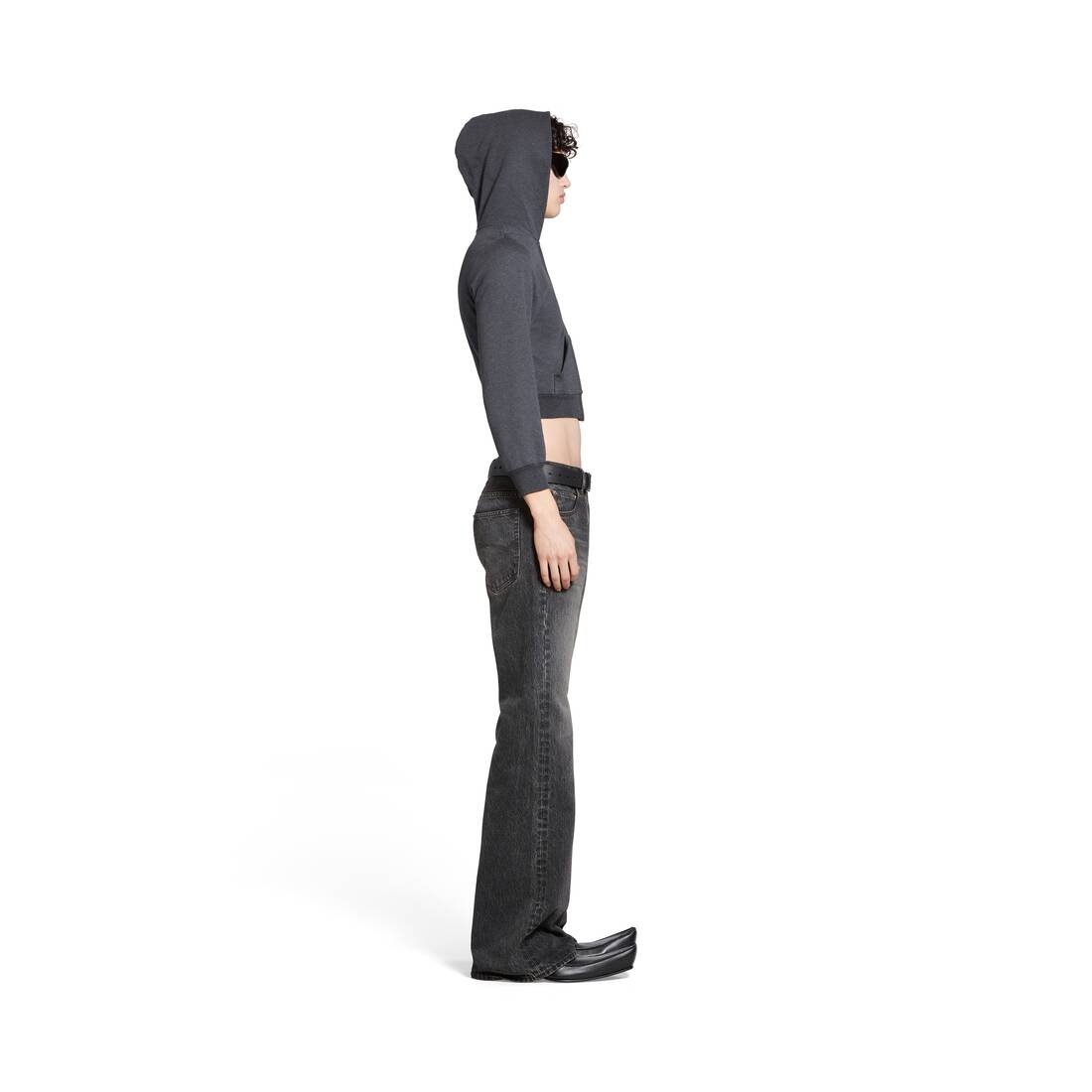 Men's Flared Pants in Black - 3