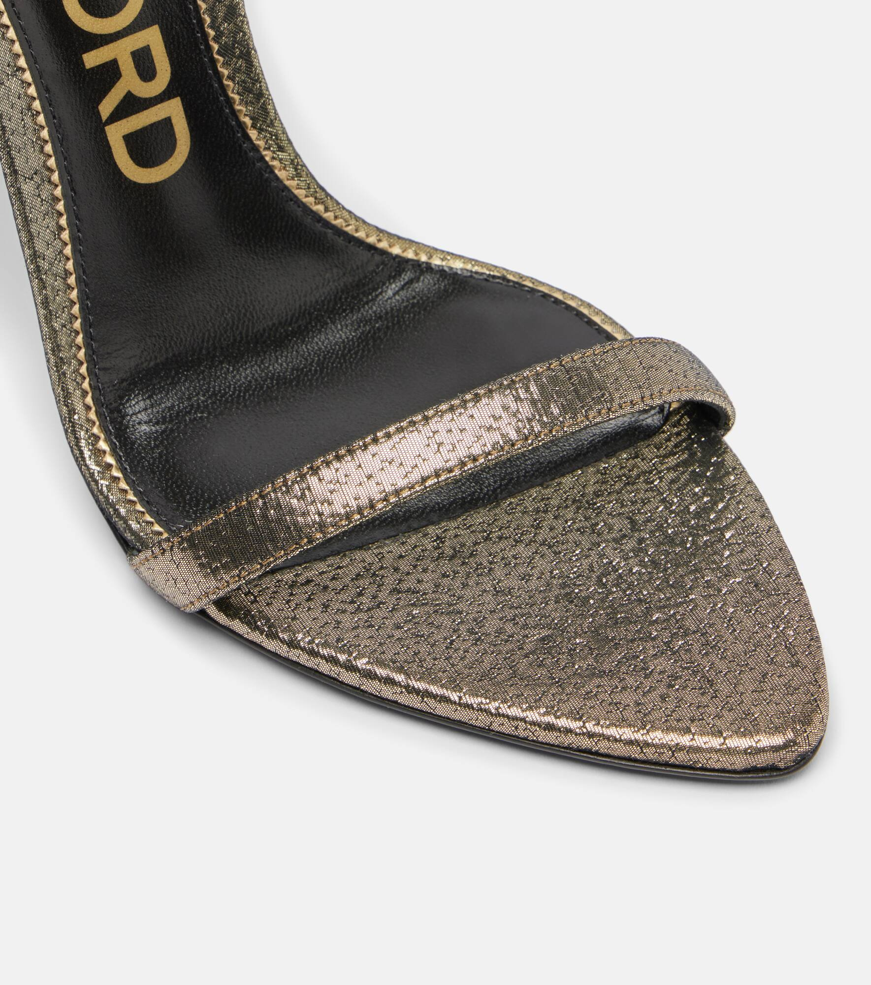 Padlock 105 metallic sandals - 5