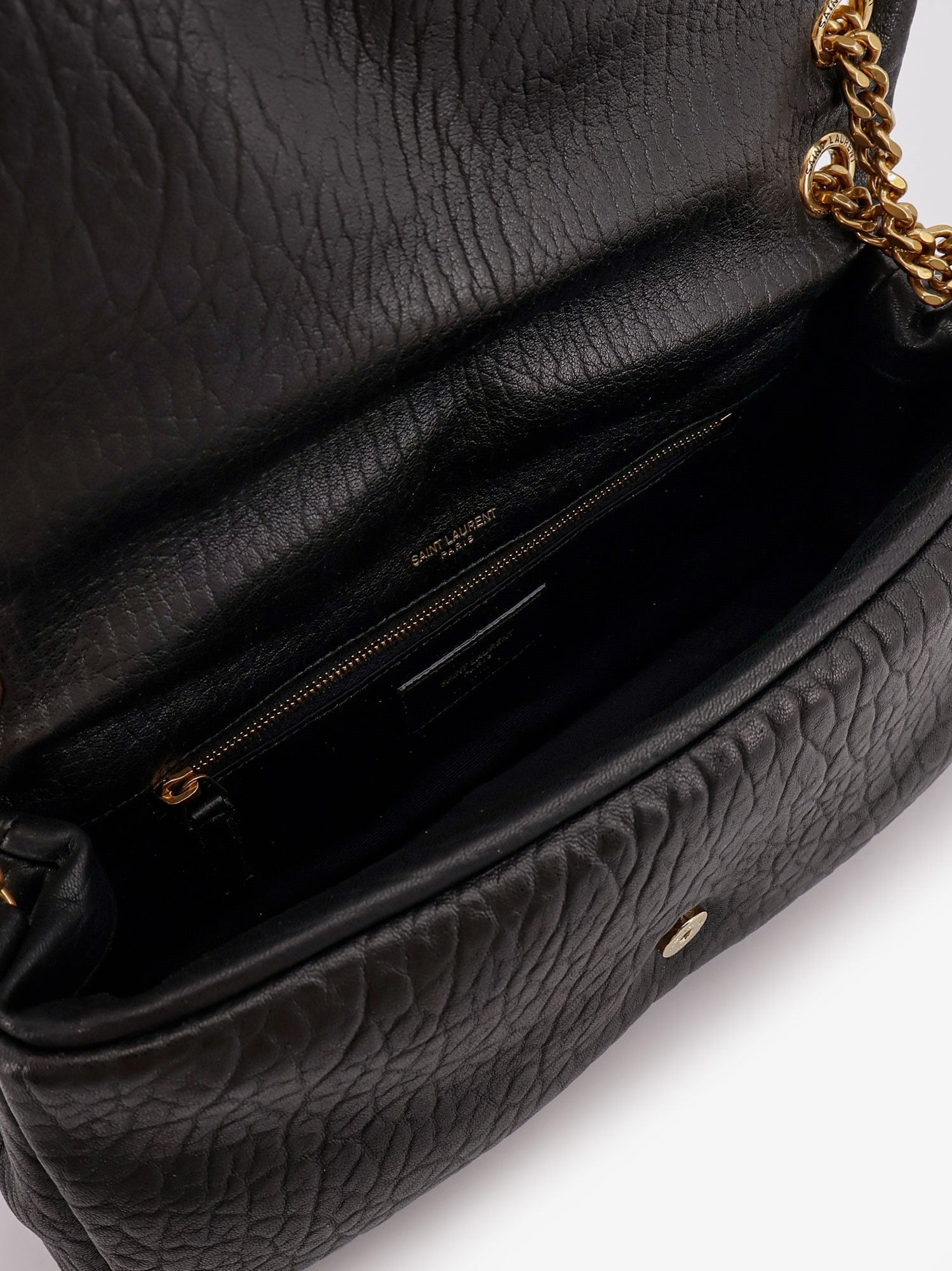 Saint Laurent Women Calypso Medium Leather Shoulder Bag - 4