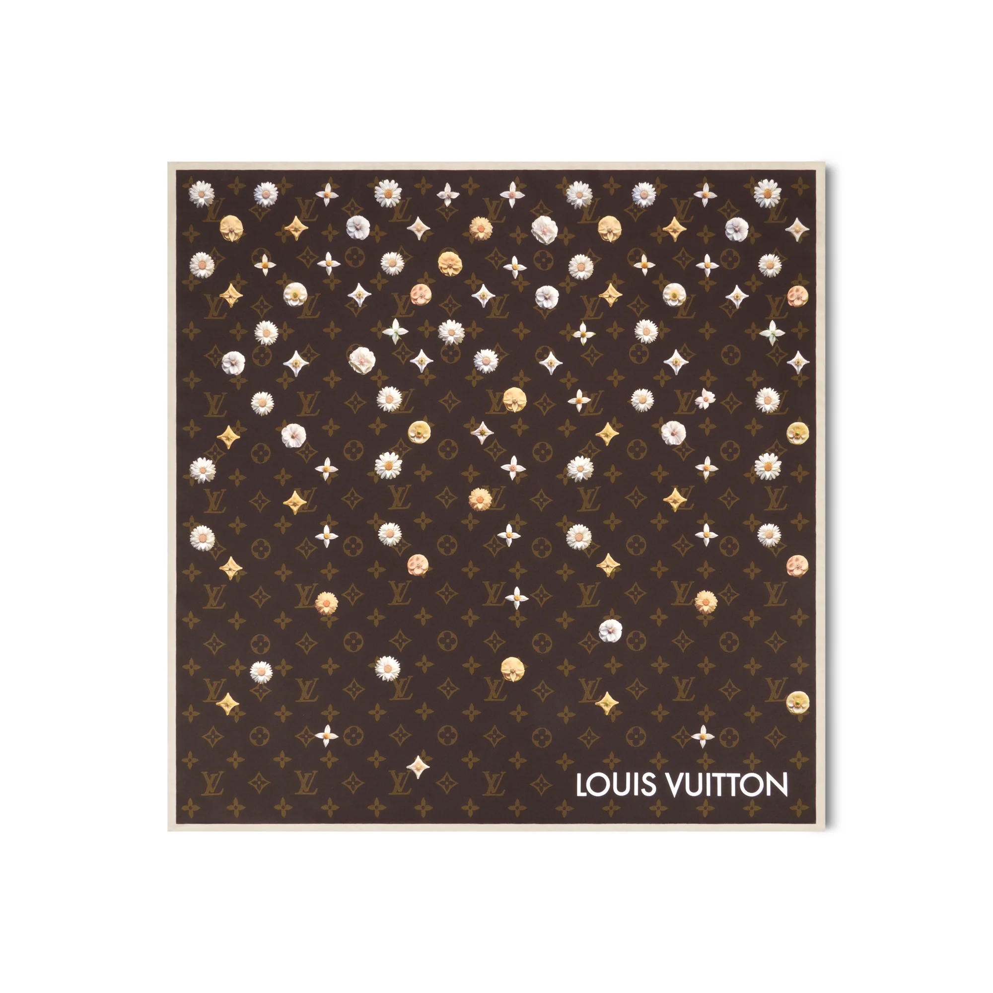 Monogram Flower Bandana - 1