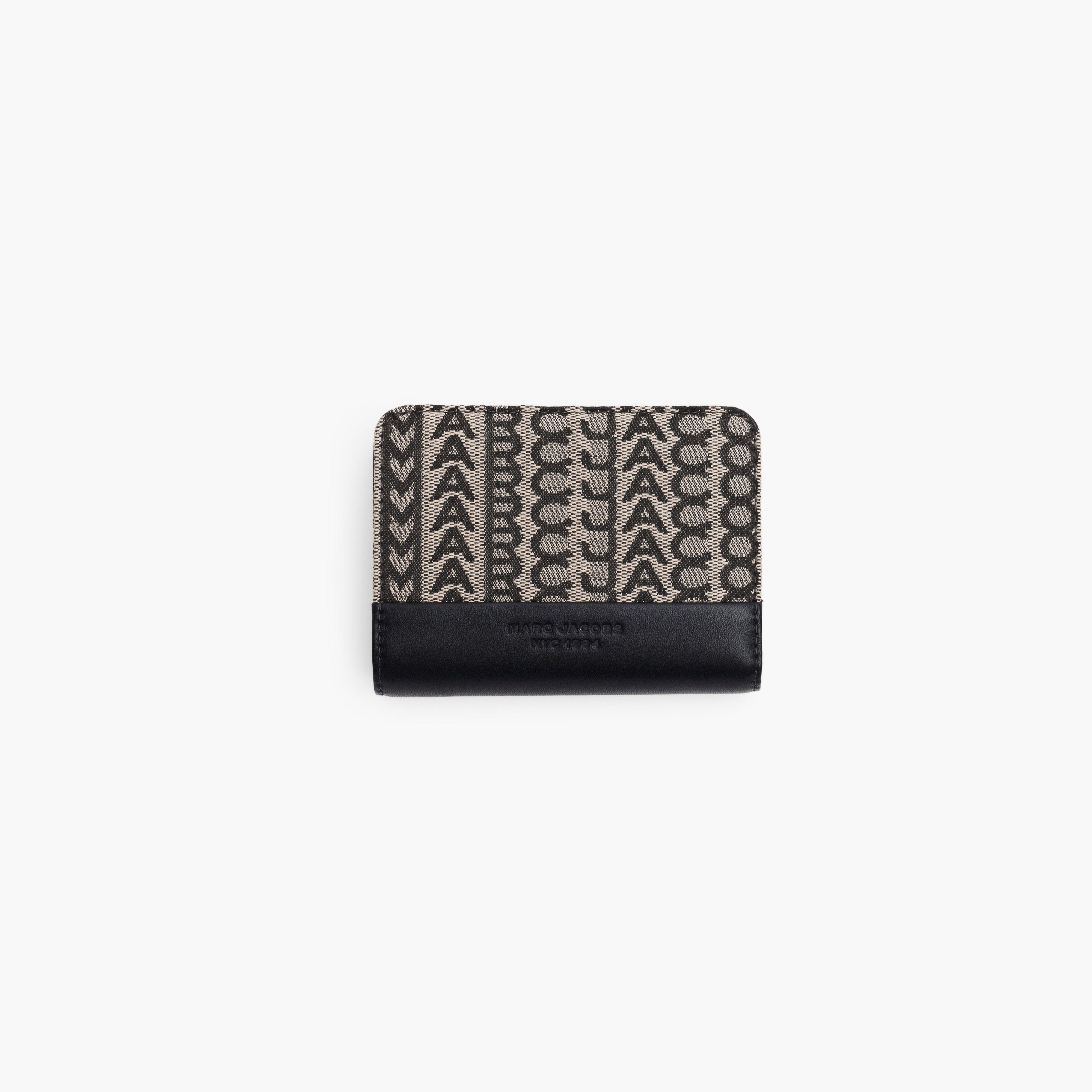 THE MONOGRAM JACQUARD MINI COMPACT WALLET - 1