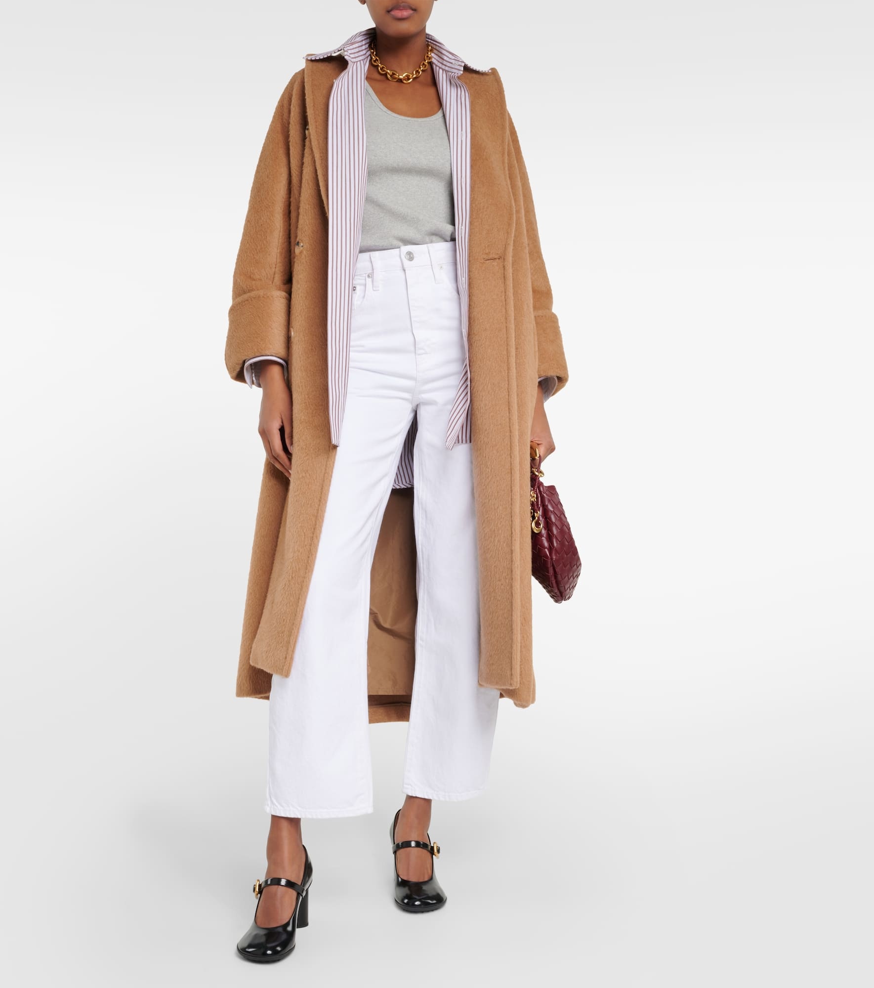 High-rise barrel-leg jeans - 2