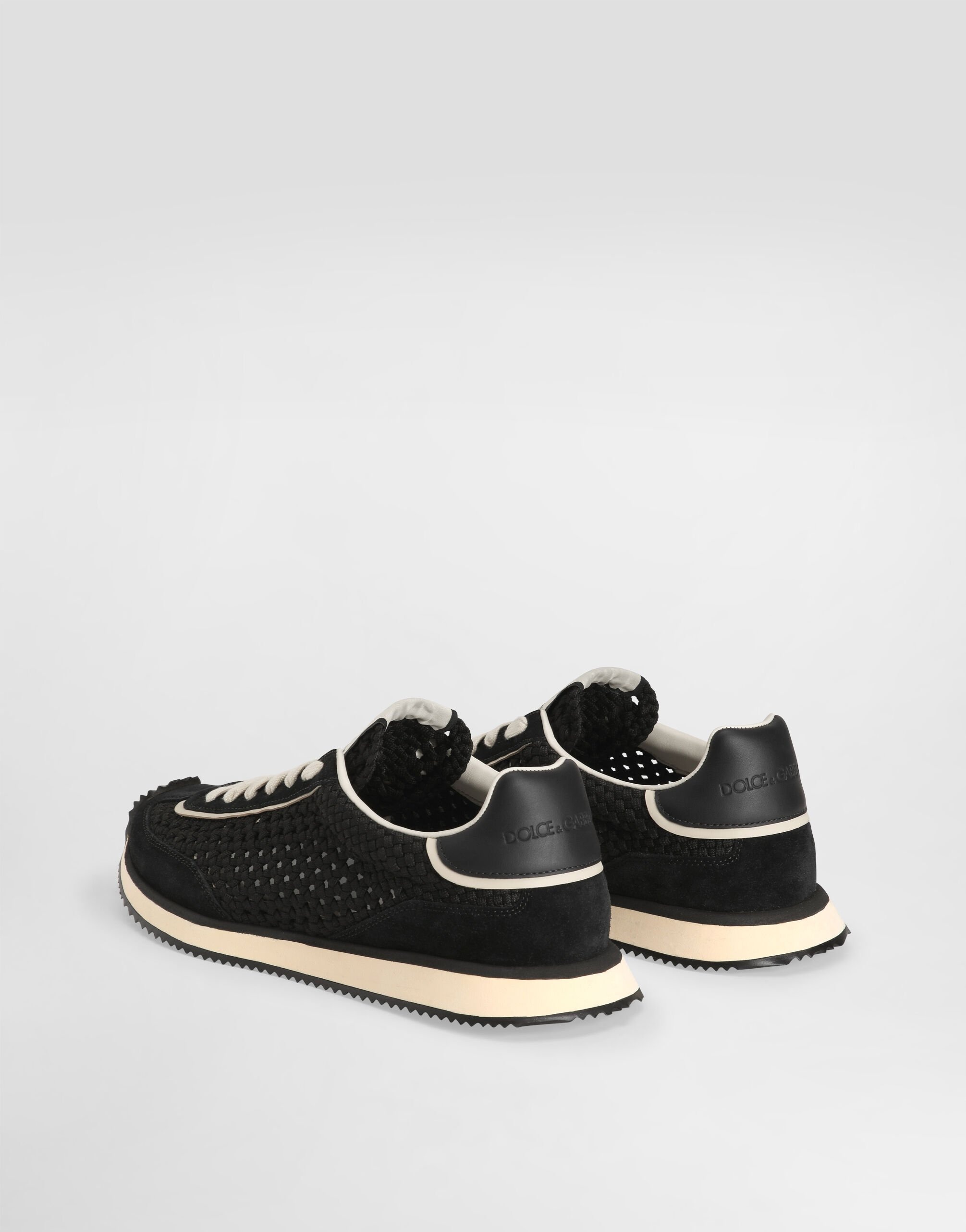 Mixed-material DG Cushion sneakers - 3