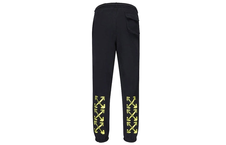 Off-White Mens Arrows Sketch Logo Casual Sports Pants OMCH026F19E300101060 - 2