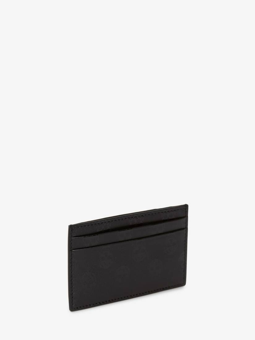 Biker Skull Card Holder in Black - 2