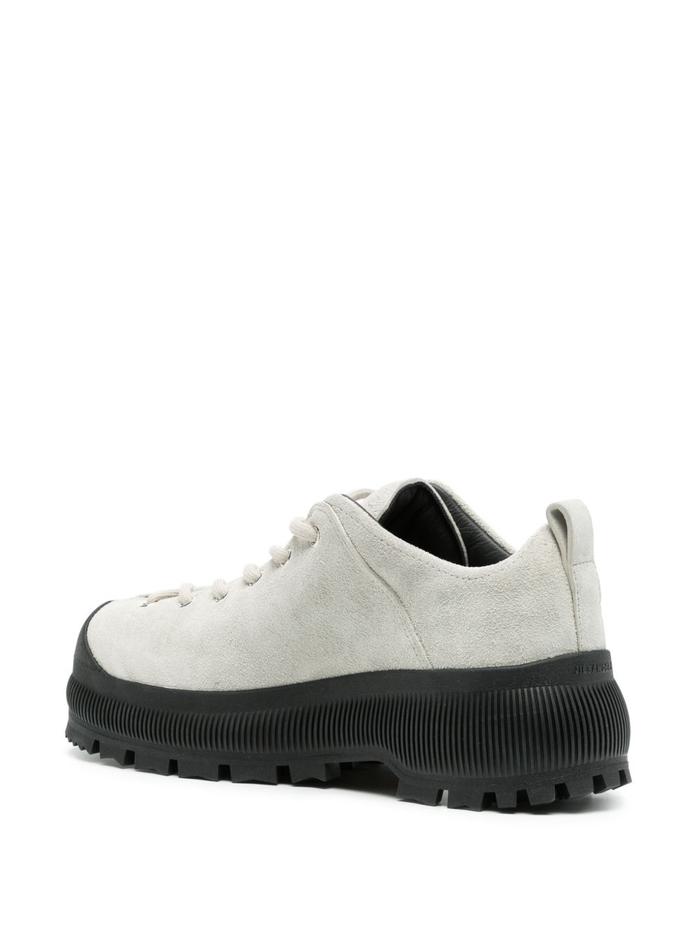 platform suede sneakers - 3