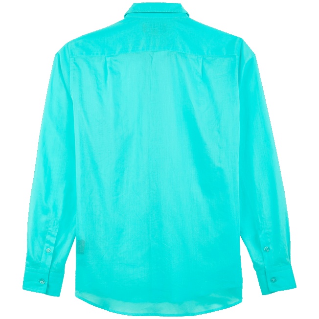 Unisex Cotton Voile Light Shirt Solid - 2