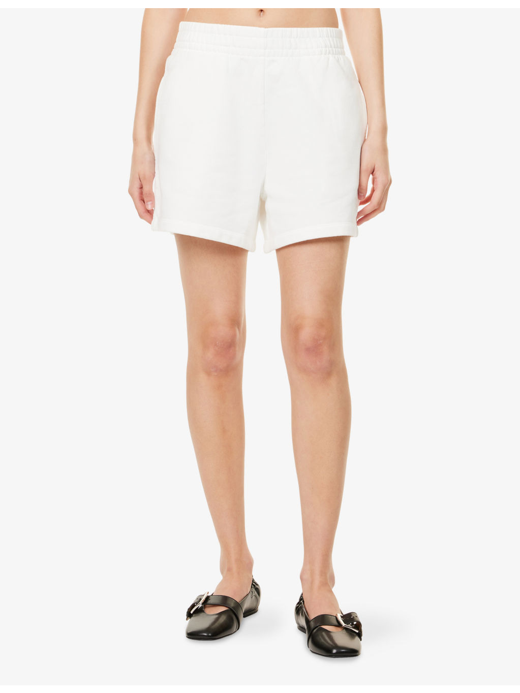 Kam Monogram-Embroidery Cotton-Jersey Shorts - 3
