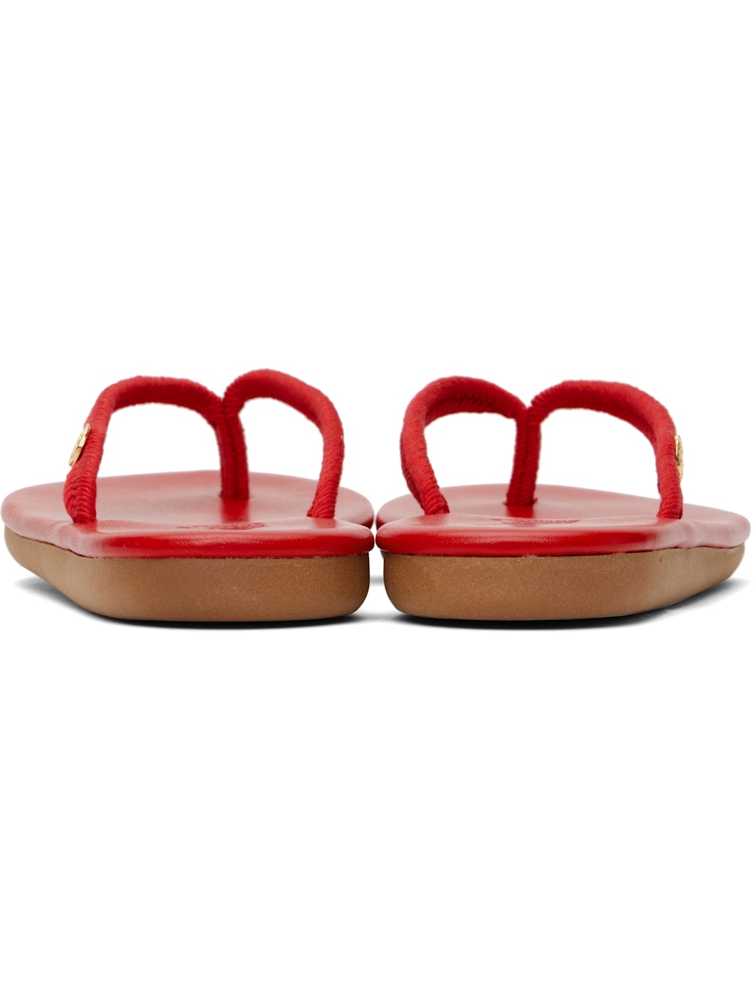 Red Saionara Rope Flip-Flops - 2