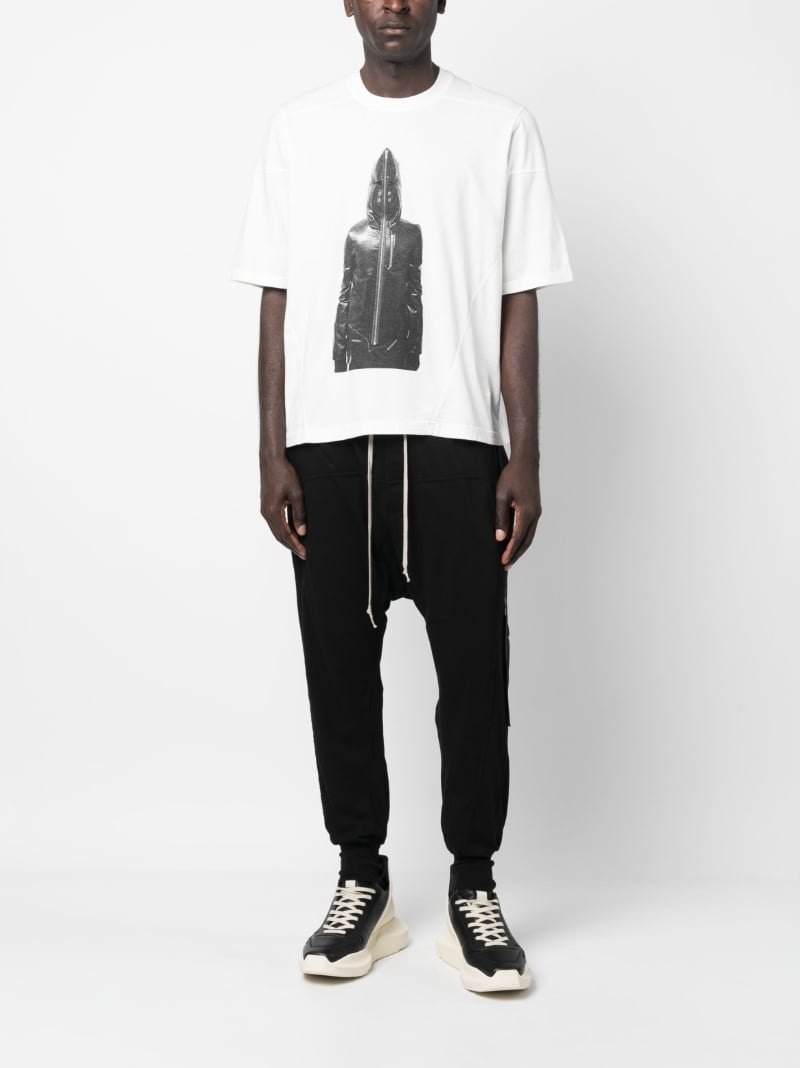 illustration-print cotton T-shirt - 2