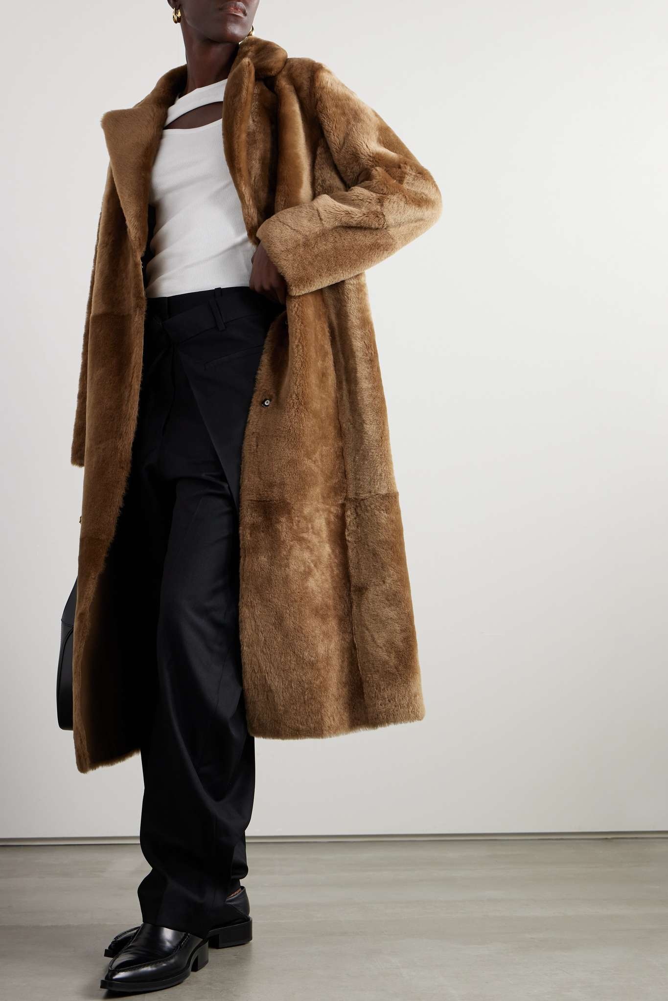 Shearling coat - 2