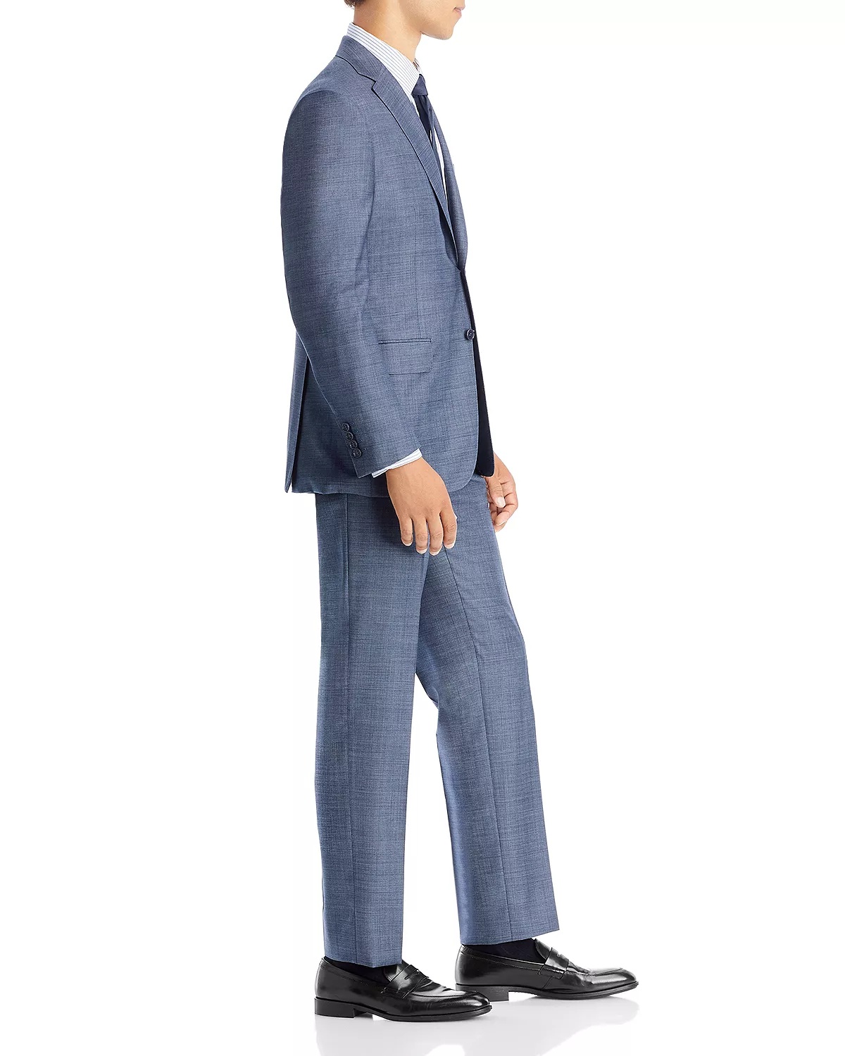 Siena Sharkskin Classic Fit Suit - 4