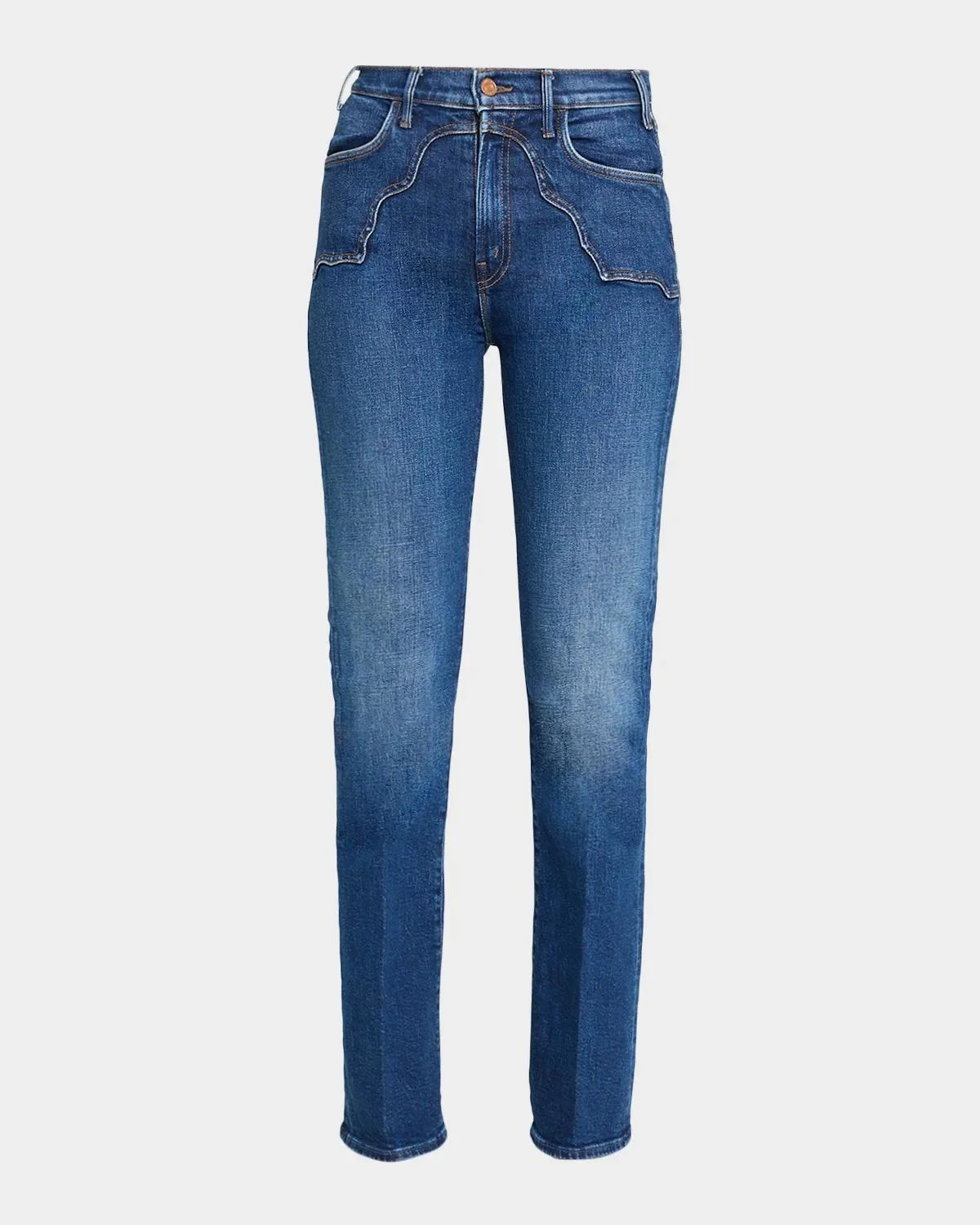 The Buckle Bunny Straight-Leg Jeans - 1