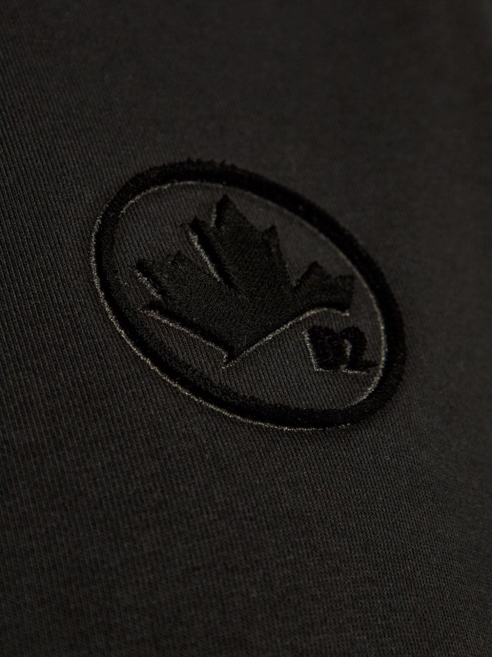 logo-embroidered high-neck sweatshirt - 5