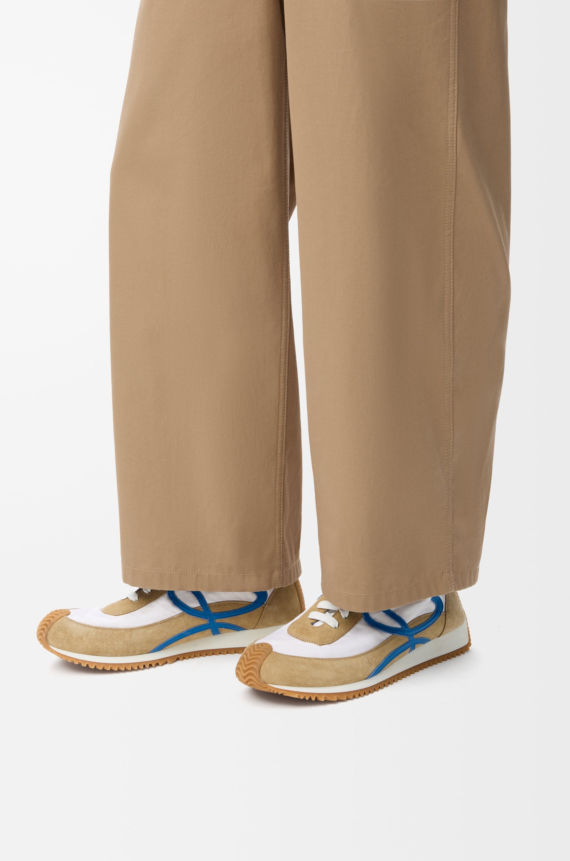 Flow Runner 2.0 in nylon and suede - 2