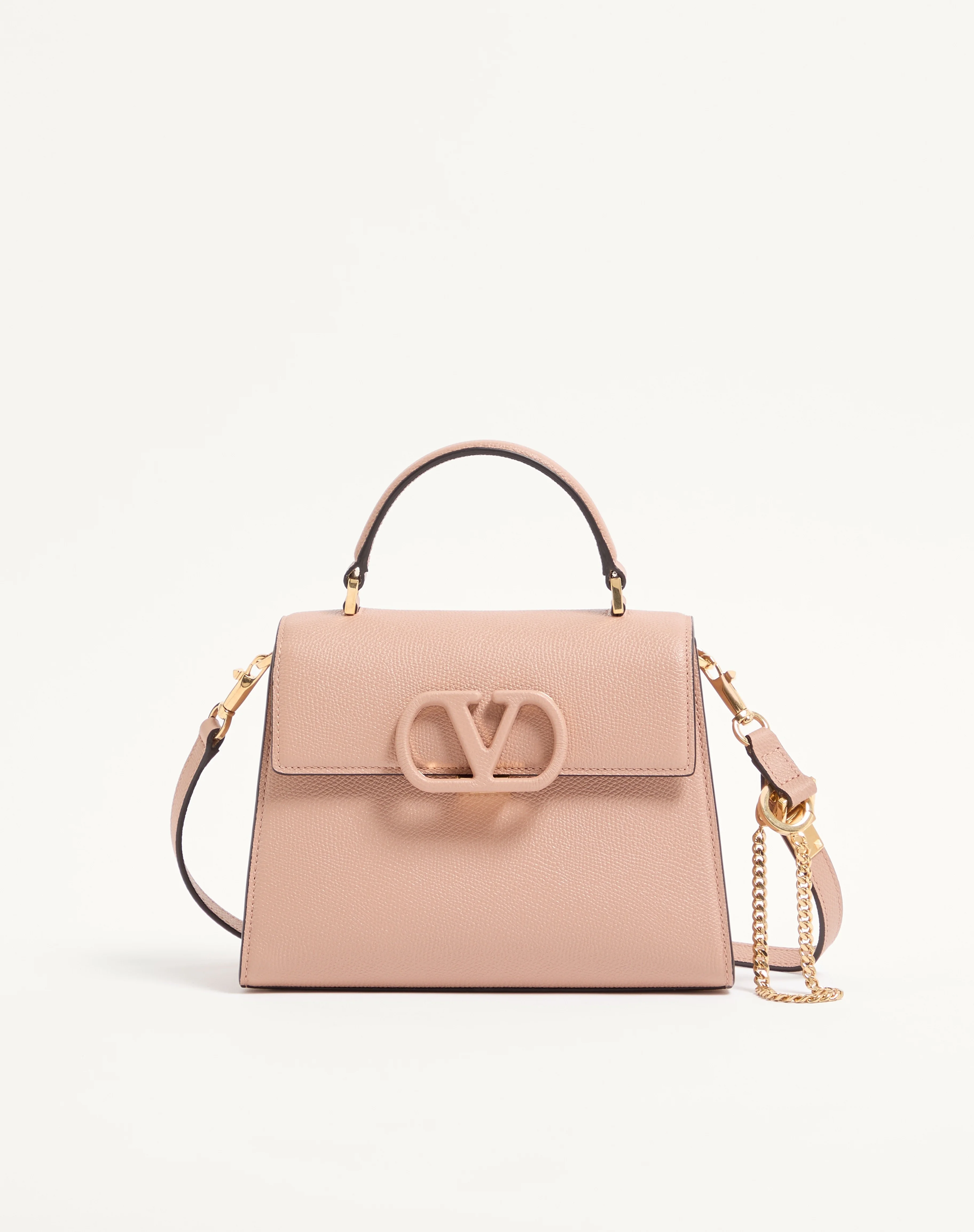 VALENTINO GARAVANI VSLING SMALL HANDBAG IN GRAINY CALFSKIN - 1