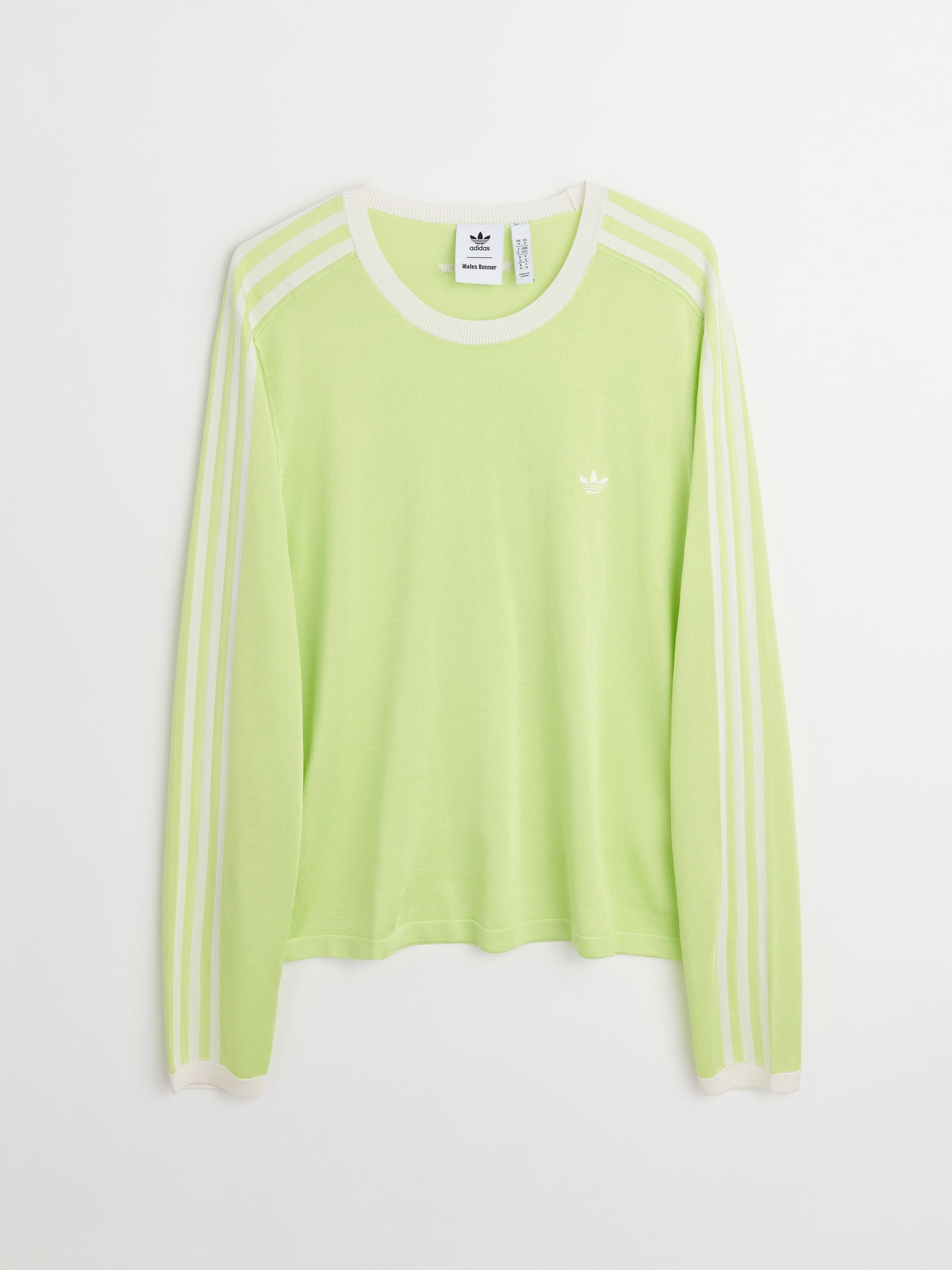 ADIDAS ORIGINALS BY WALES BONNER KNIT LS TEE SEFRYE / CWHITE - 6