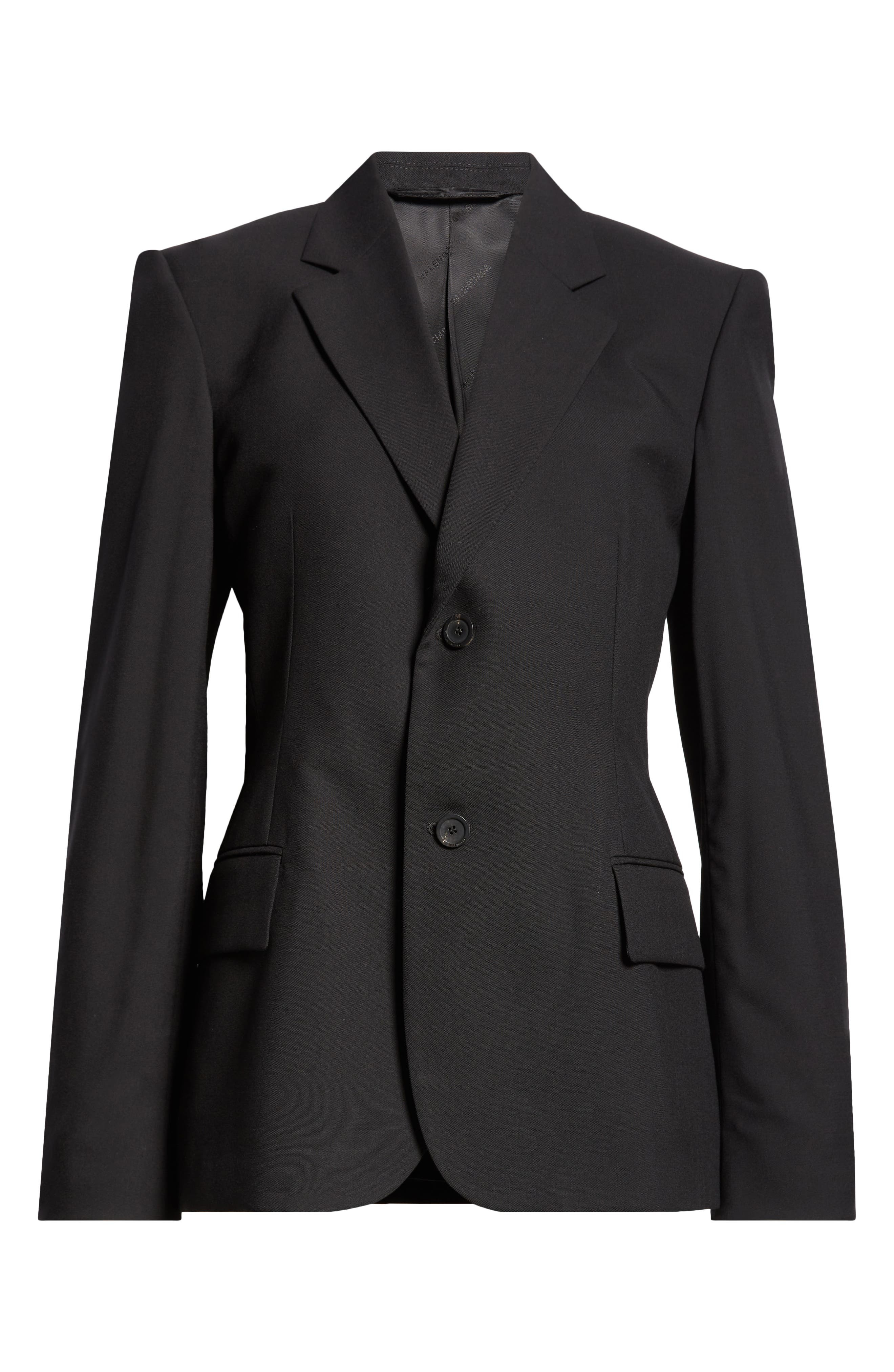 Tailored Wool Blazer - 7