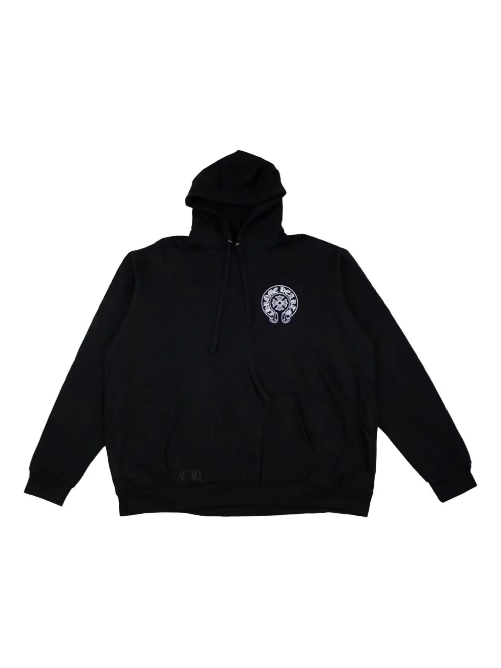 horseshoe-motif hoodie - 1
