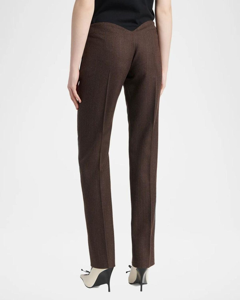 Sweetheart Ticking Striped Straight-Leg Pants 3